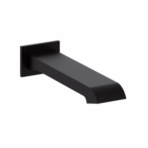 RIOBEL | Black Zendo™ Wall Mount Tub Spout