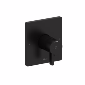 RIOBEL | Black Paradox™ 1/2" Therm & Pressure Balance Trim With 2 Functions