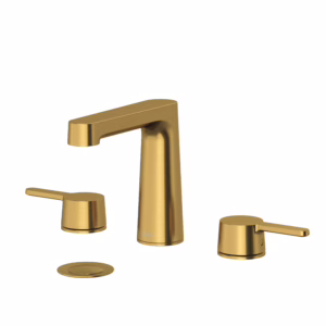 RIOBEL | Brushed Gold Nibi™ Widespread Lavatory Faucet
