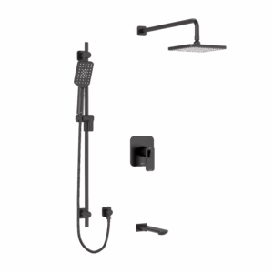 RIOBEL | Black Shower Kit 1345 Trim
