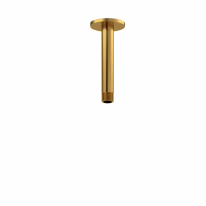 RIOBEL | Brushed Gold 6" Ceiling Mount Shower Arm