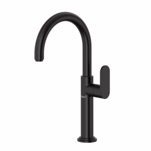 RIOBEL | Black Arca™ Single Handle Tall Lavatory Faucet