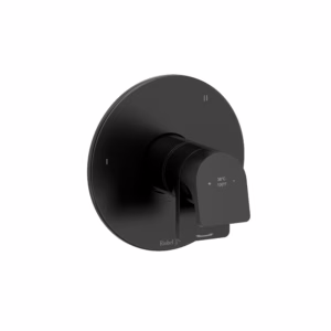 RIOBEL | Black Ode™ 1/2" Therm & Pressure Balance Trim With 5 Functions