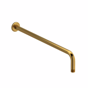 RIOBEL | Brushed Gold 20" Wall Mount Shower Arm