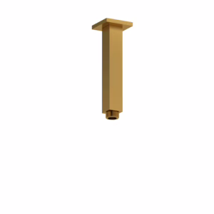 RIOBEL | Brushed Gold 7" Ceiling Mount Shower Arm