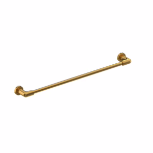 RIOBEL | Brushed Gold Parabola™ 24" Towel Bar