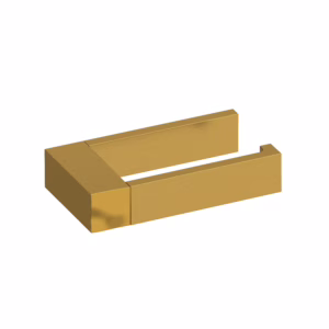 RIOBEL | Brushed Gold Reflet™ Toilet Paper holder