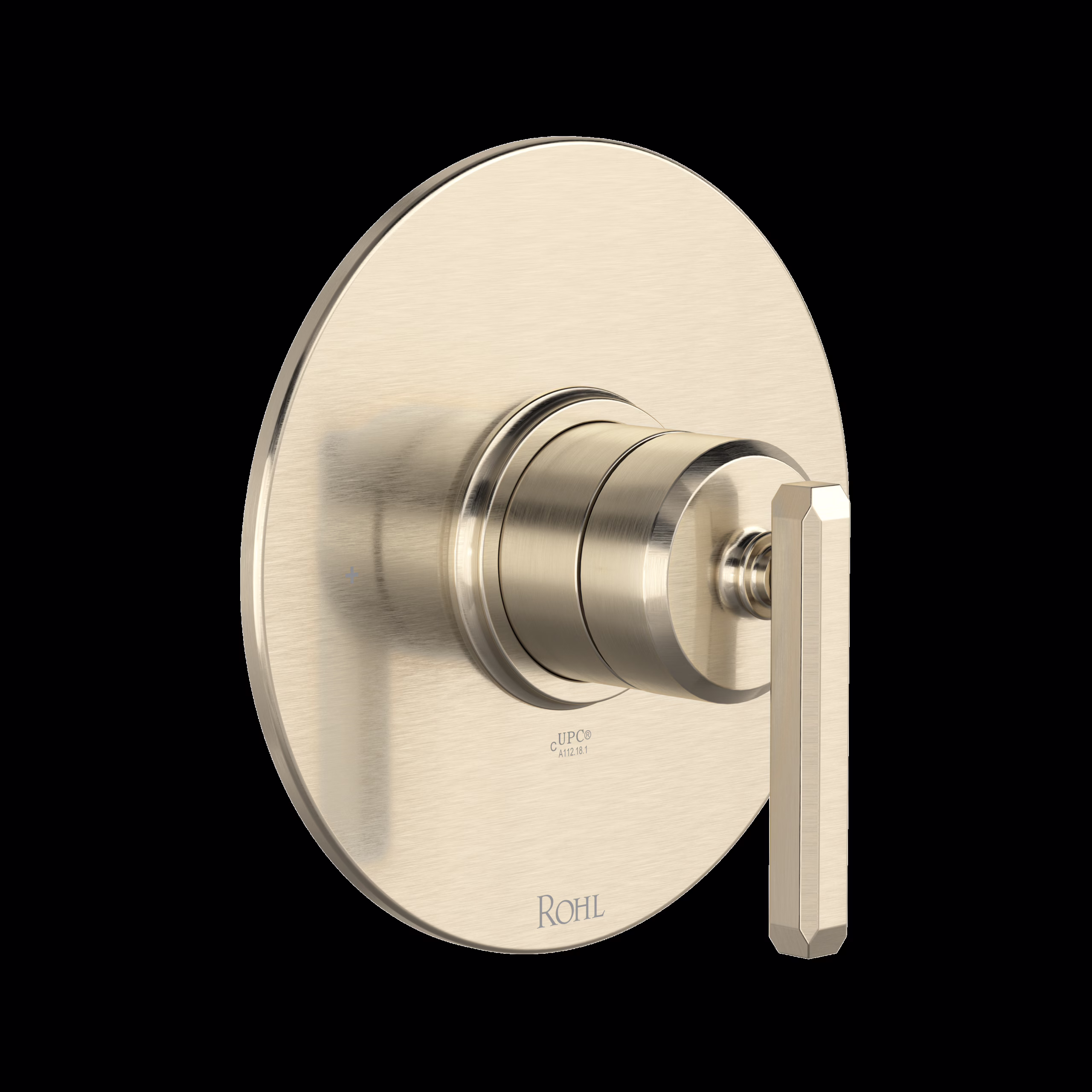 ROHL | Satin Nickel Apothecary™ 1/2" Pressure Balance Trim