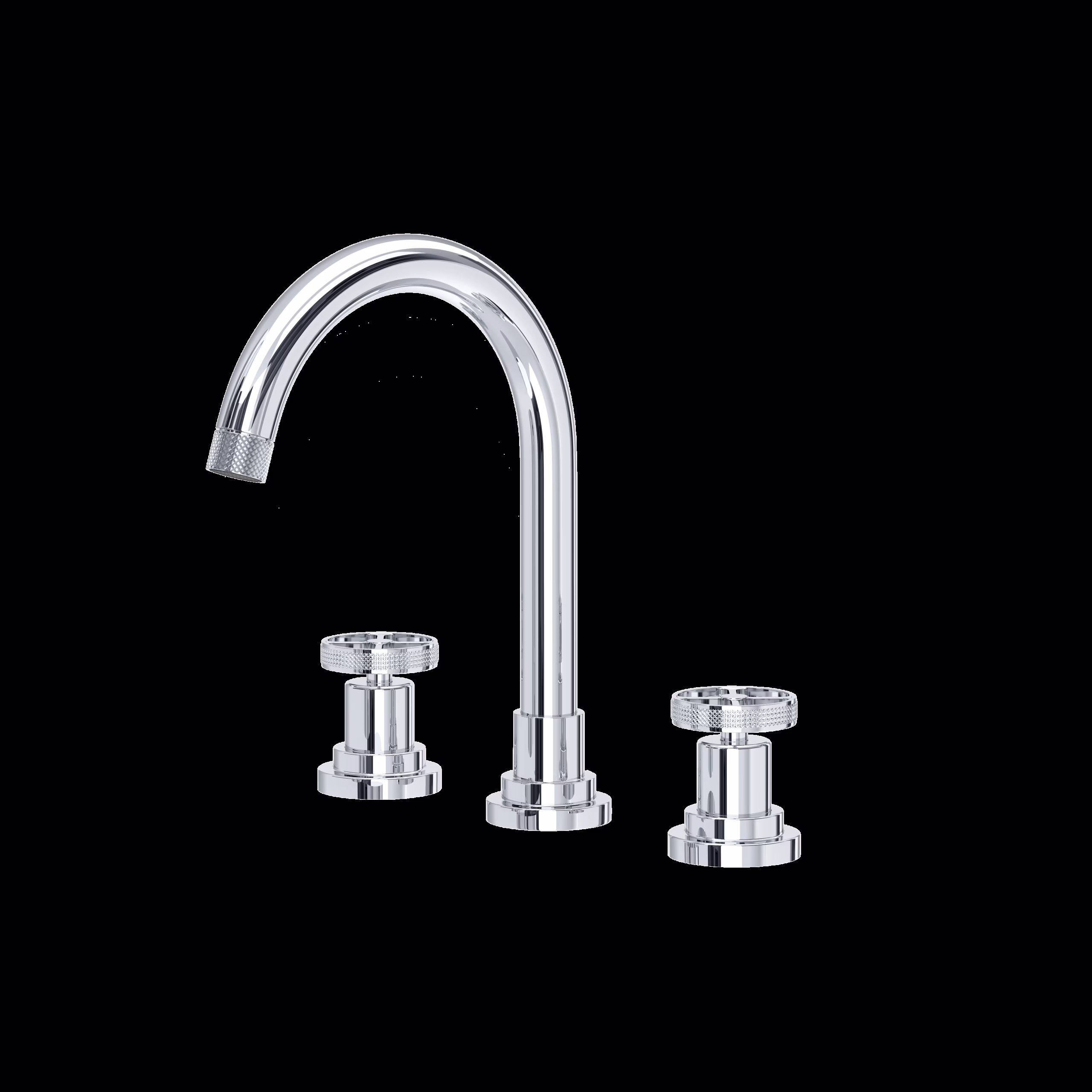 ROHL | Polished Chrome Campo™ Widespread Lavatory Faucet With C-Spout