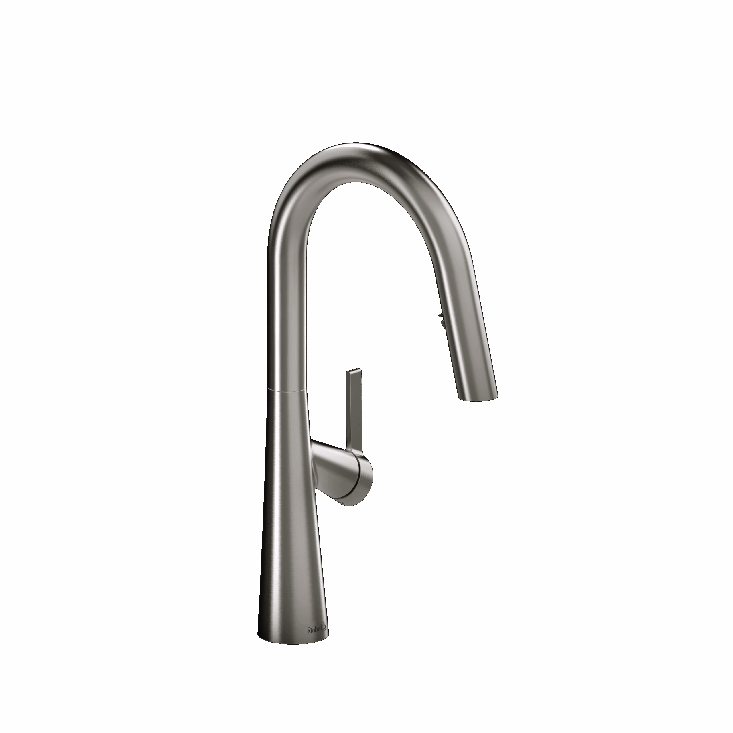 RIOBEL | Stainless Steel Ludik™ Pull-Down Kitchen Faucet