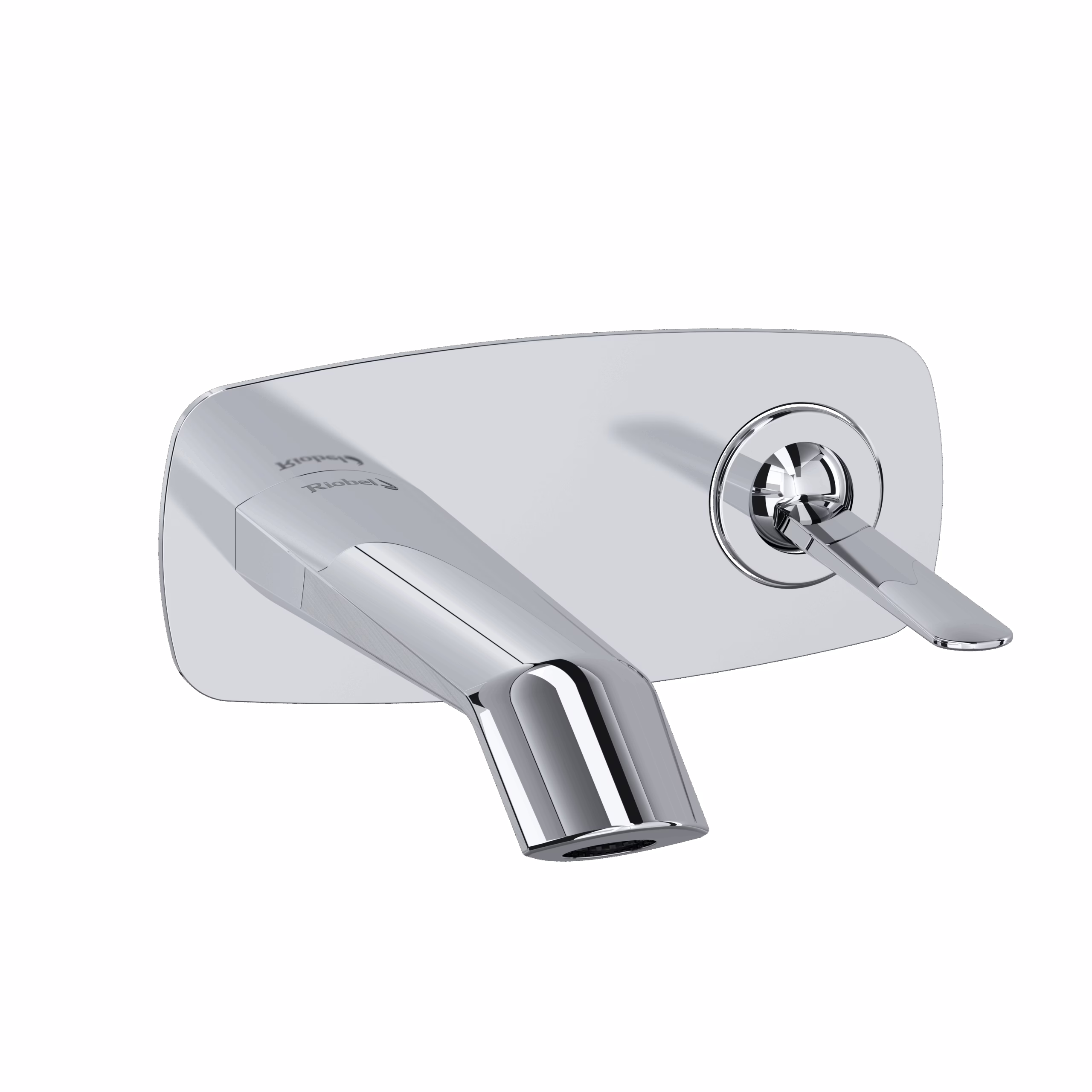 RIOBEL | Chrome Venty™ Wall Mount 360° Lavatory Faucet Trim