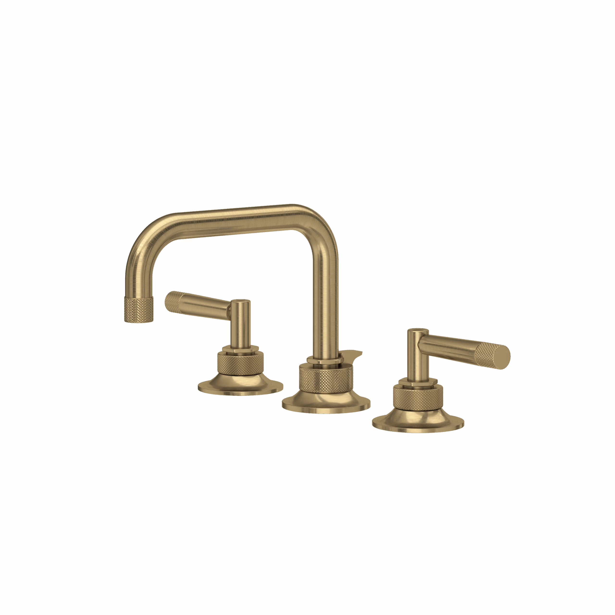 ROHL | Antique Gold Graceline® Widespread Lavatory Faucet With U-Spout