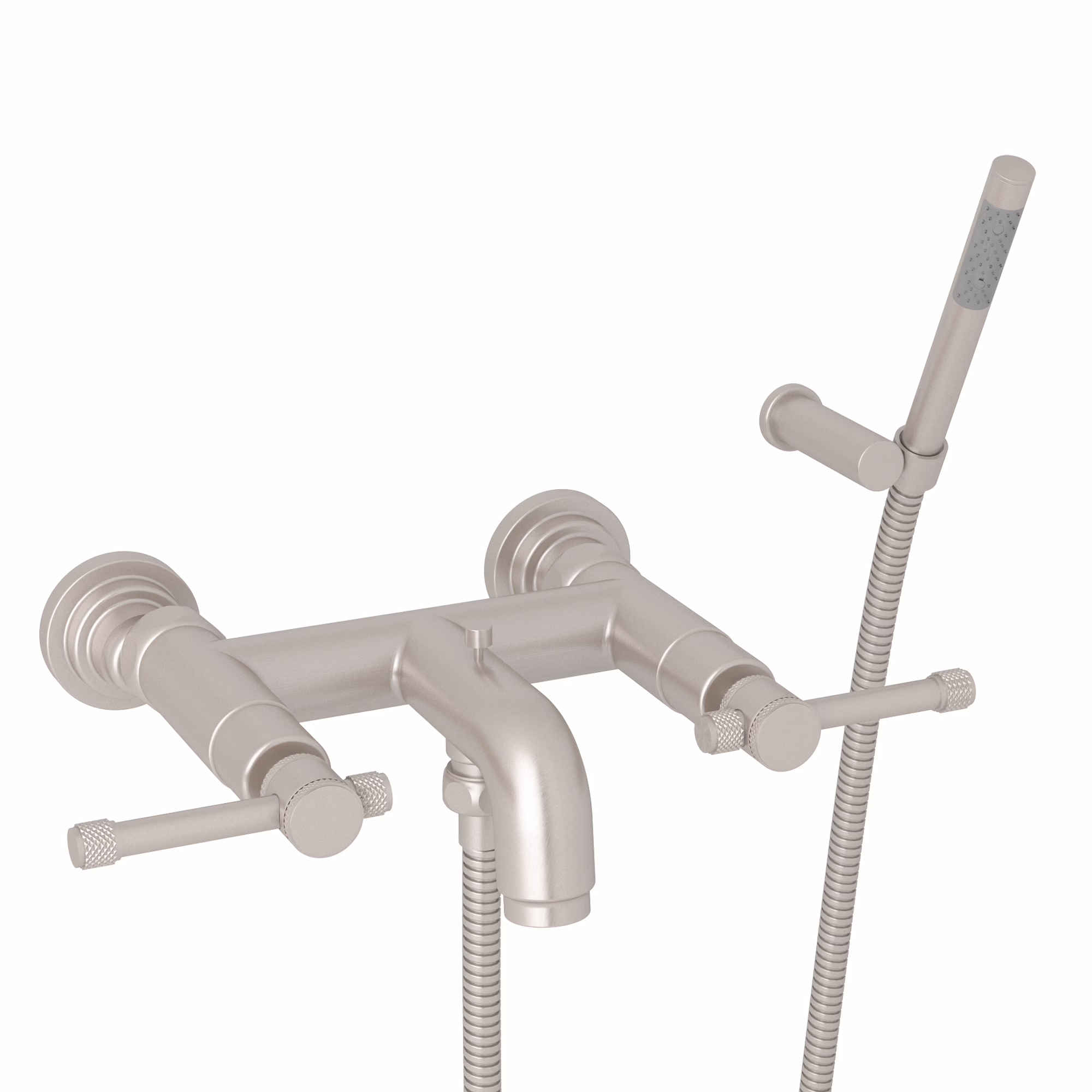 ROHL | Satin Nickel Campo™ Exposed Wall Mount Tub Filler