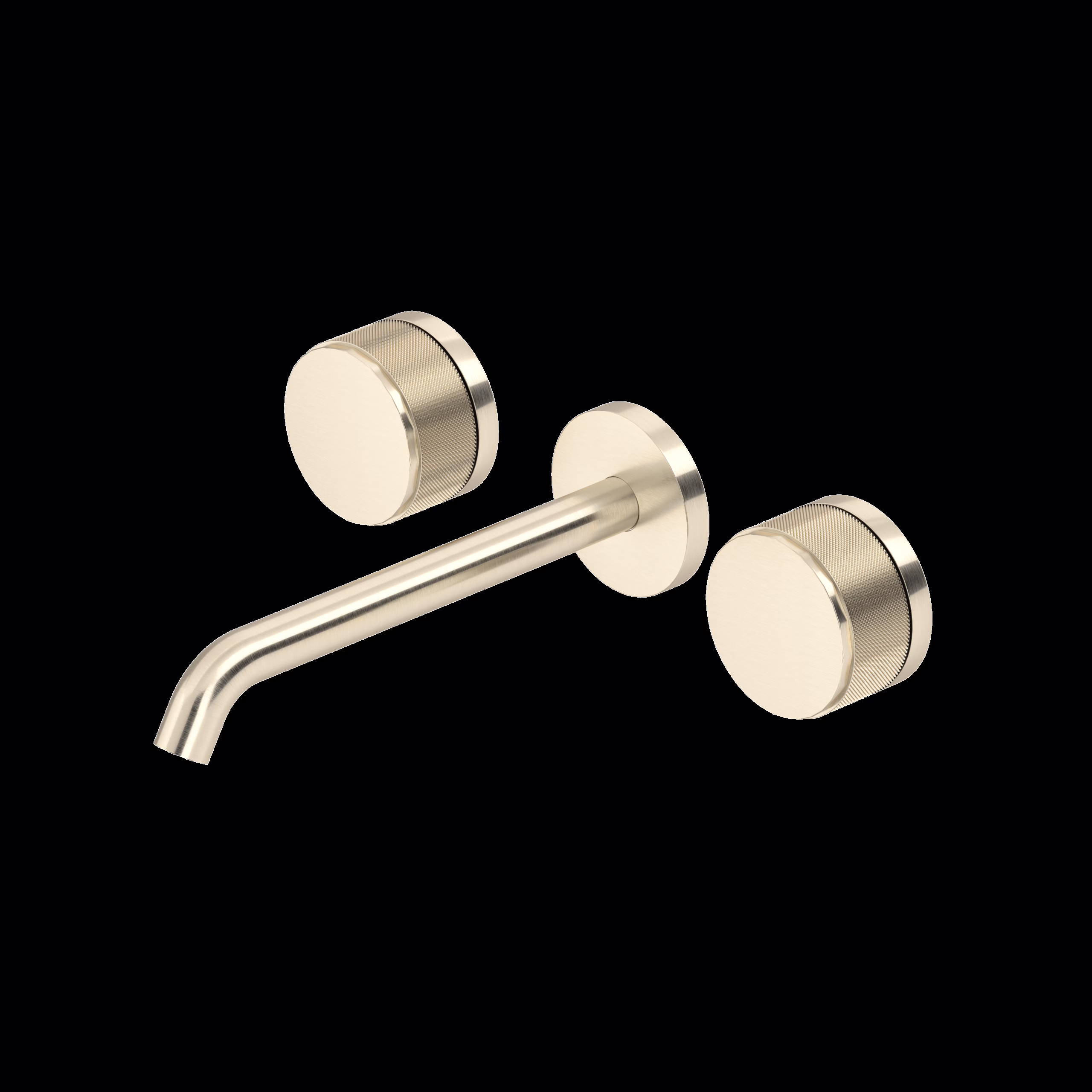 ROHL | Satin Nickel Amahle™ Wall Mount Lavatory Faucet Trim