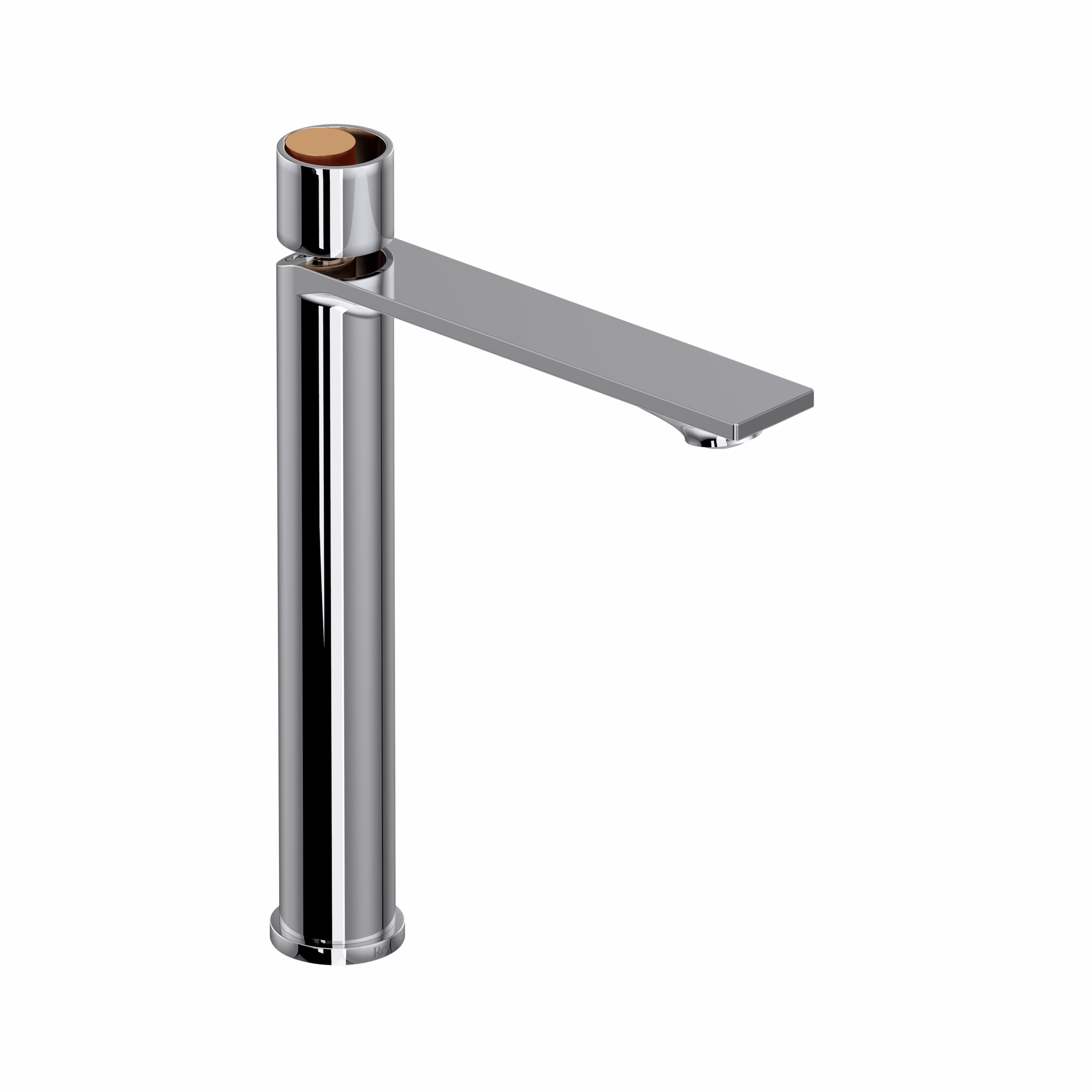 ROHL | Polished Chrome/Satin Gold Eclissi™ Single Handle Tall Lavatory Faucet