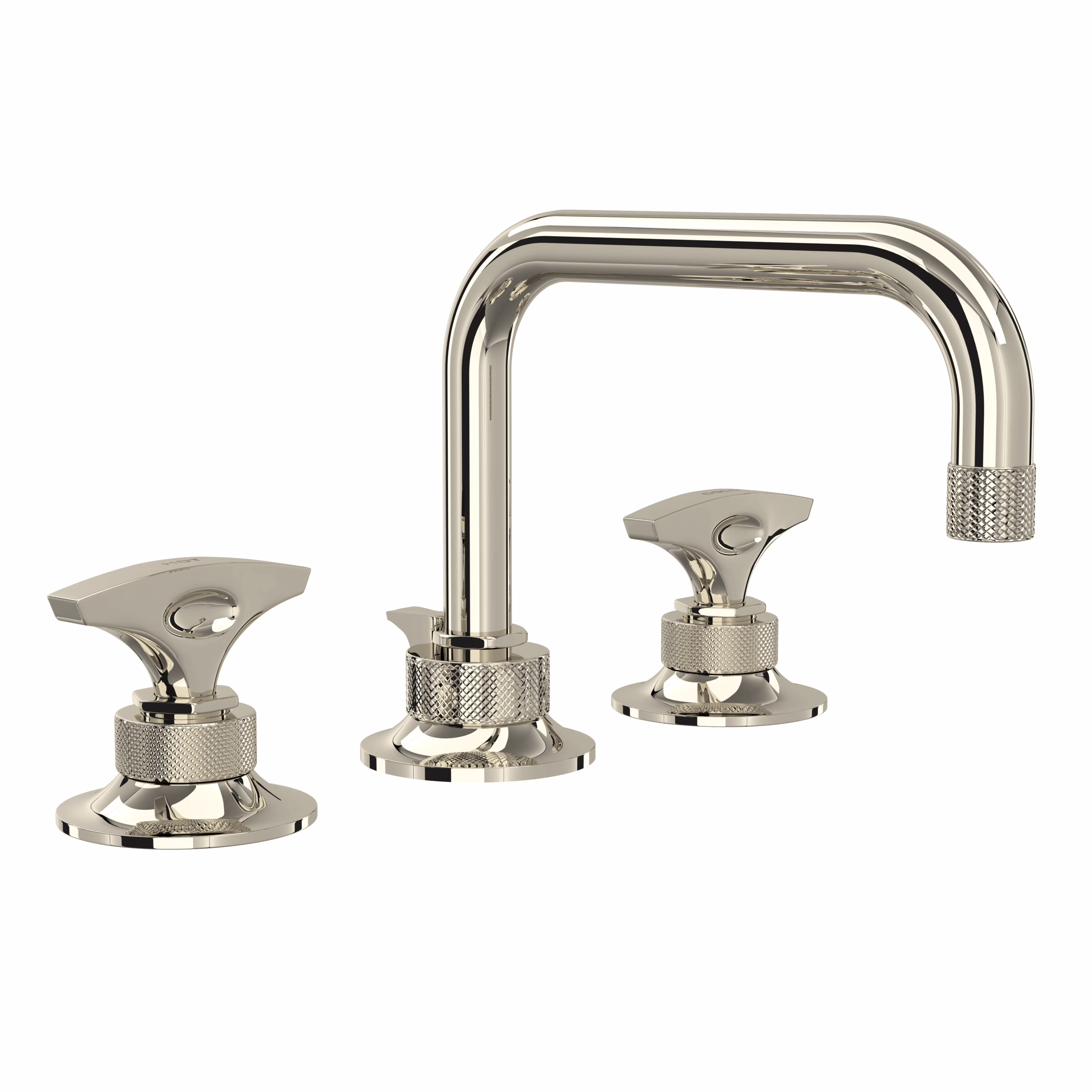 ROHL | Polished Nickel Graceline® Widespread Lavatory Faucet With U-Spout