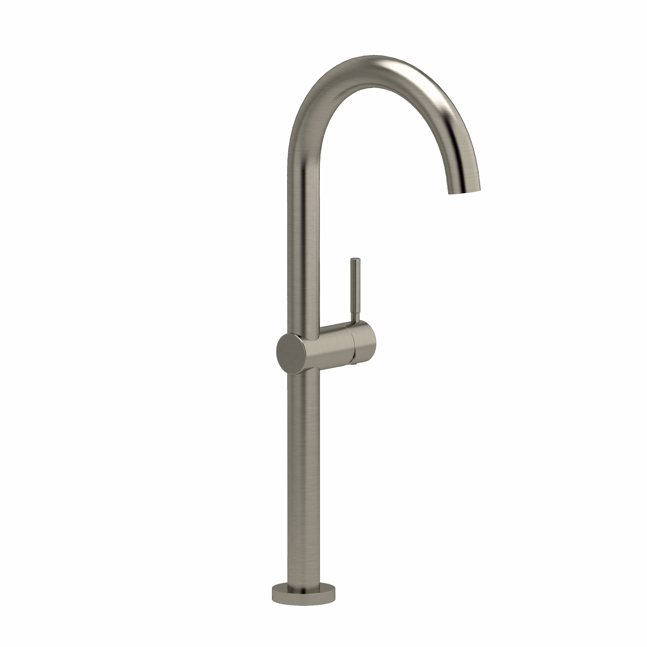 RIOBEL | Brushed Nickel Riu™ Single Handle Tall Lavatory Faucet
