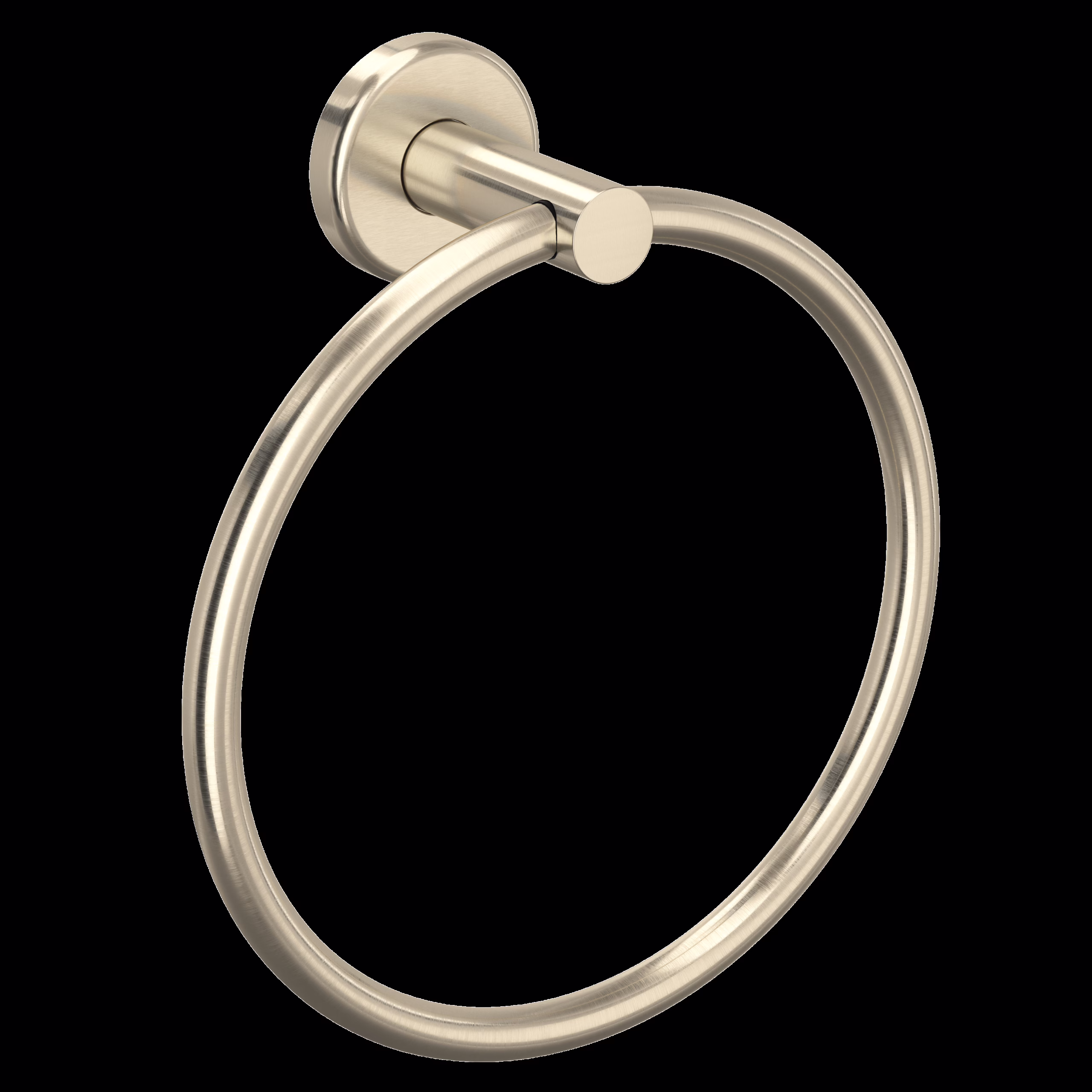 ROHL | Satin Nickel Lombardia® Towel Ring