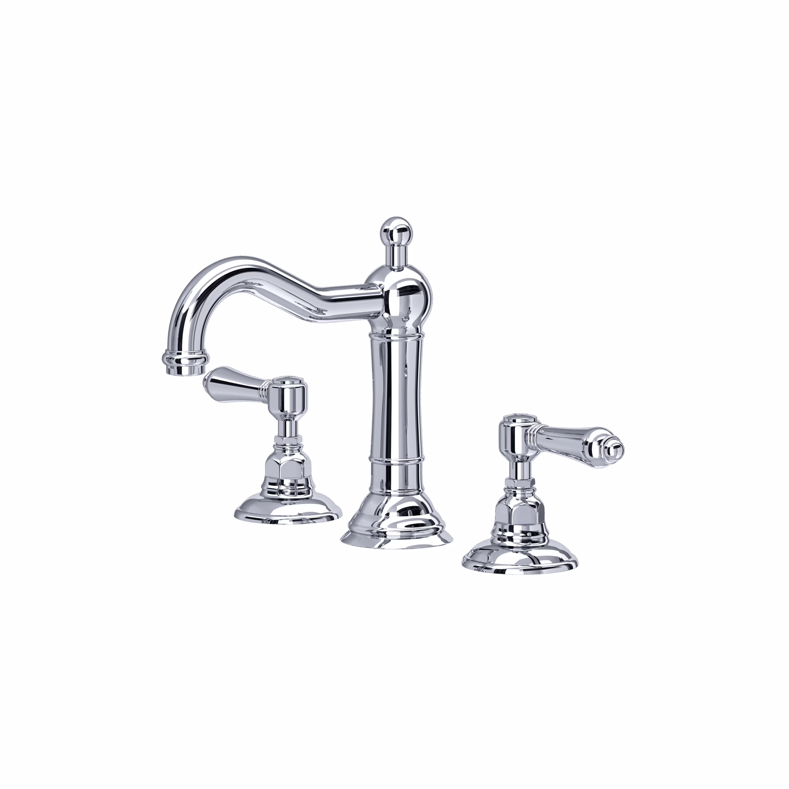 ROHL | Polished Chrome Acqui® Widespread Lavatory Faucet