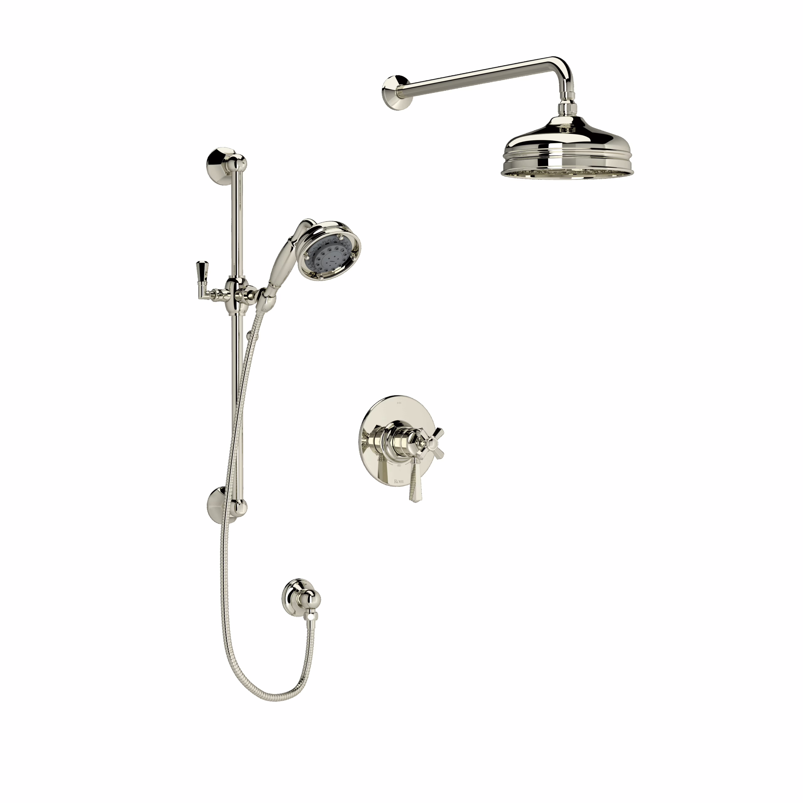 ROHL | Polished Nickel Shower Kit 323 Trim