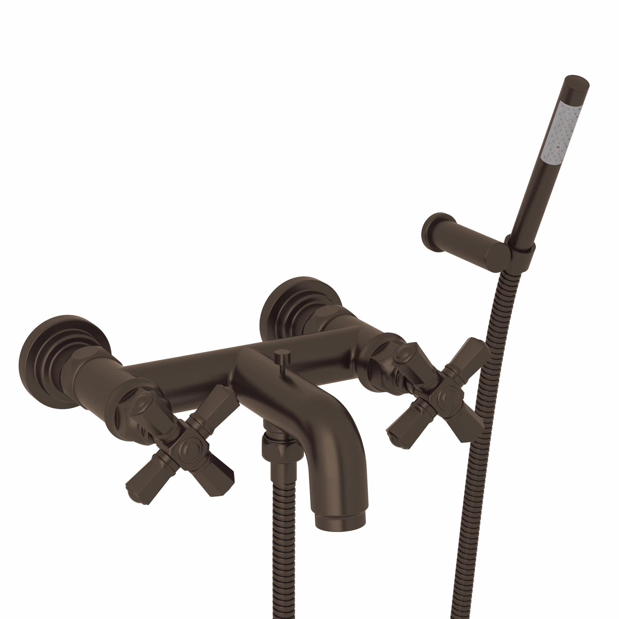 ROHL | Tuscan Brass San Giovanni™ Exposed Wall Mount Tub Filler