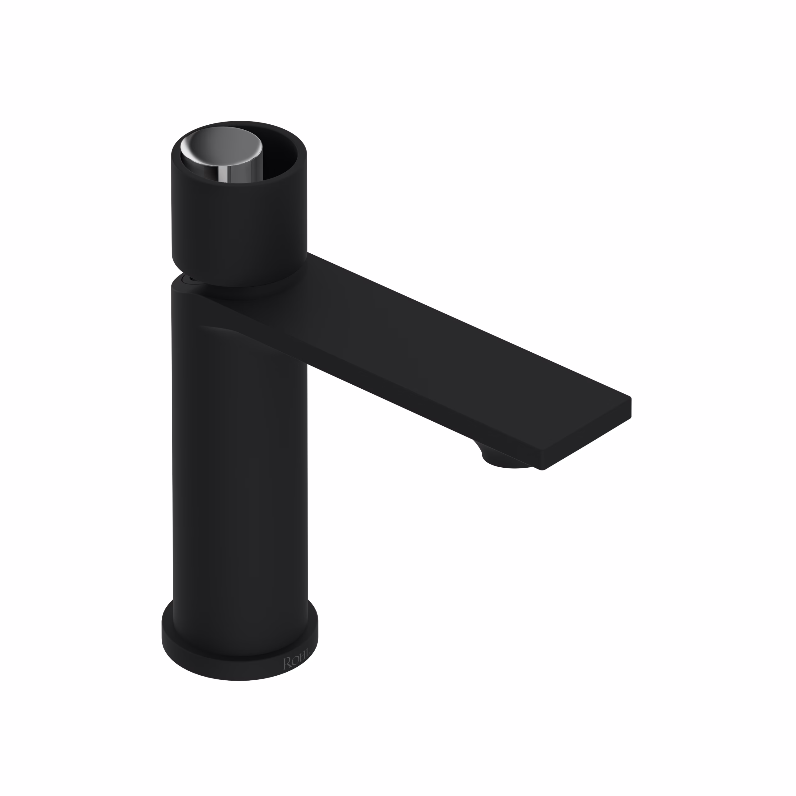 ROHL | Matte Black/Polished Chrome Eclissi™ Single Handle Lavatory Faucet