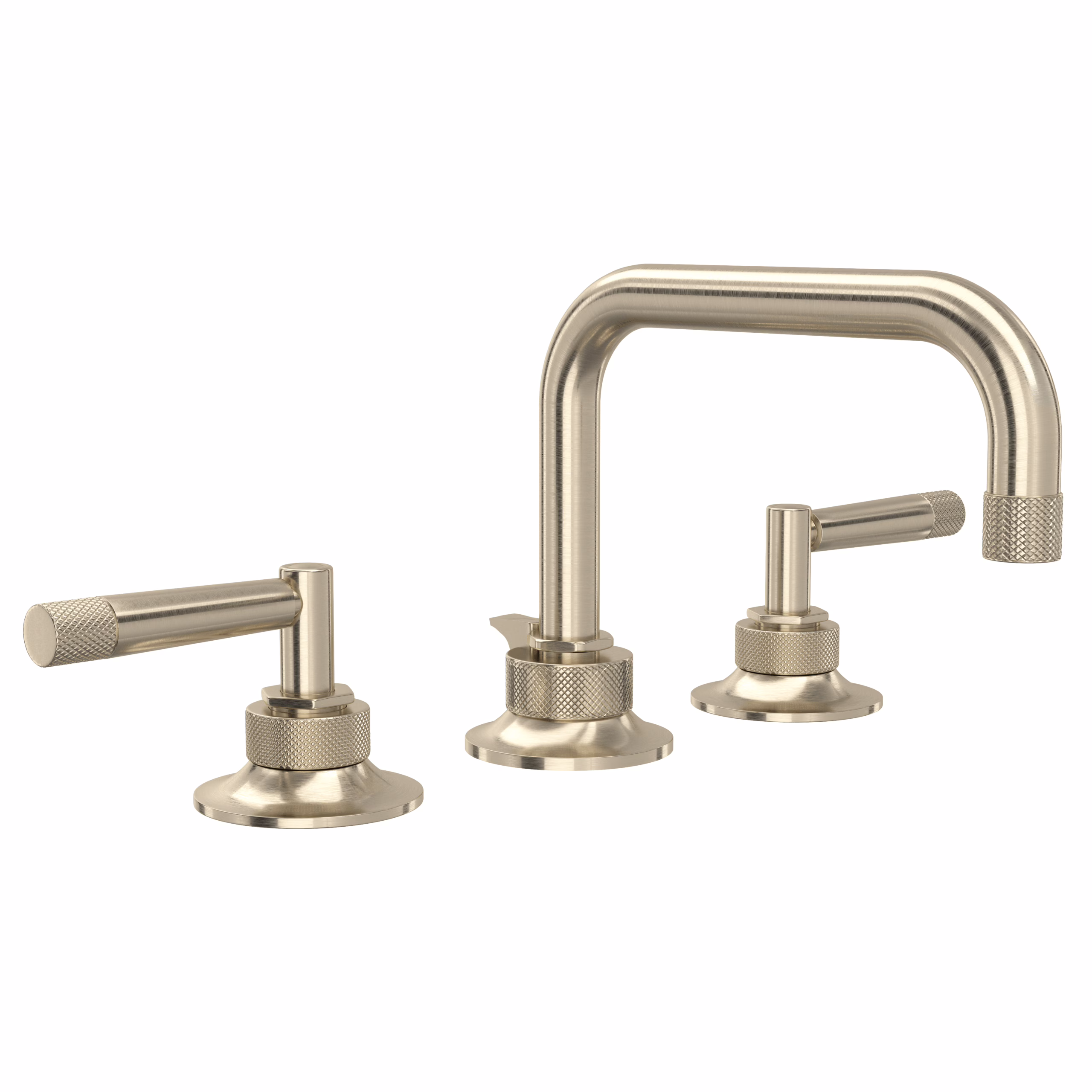 ROHL | Satin Nickel Graceline® Widespread Lavatory Faucet With U-Spout