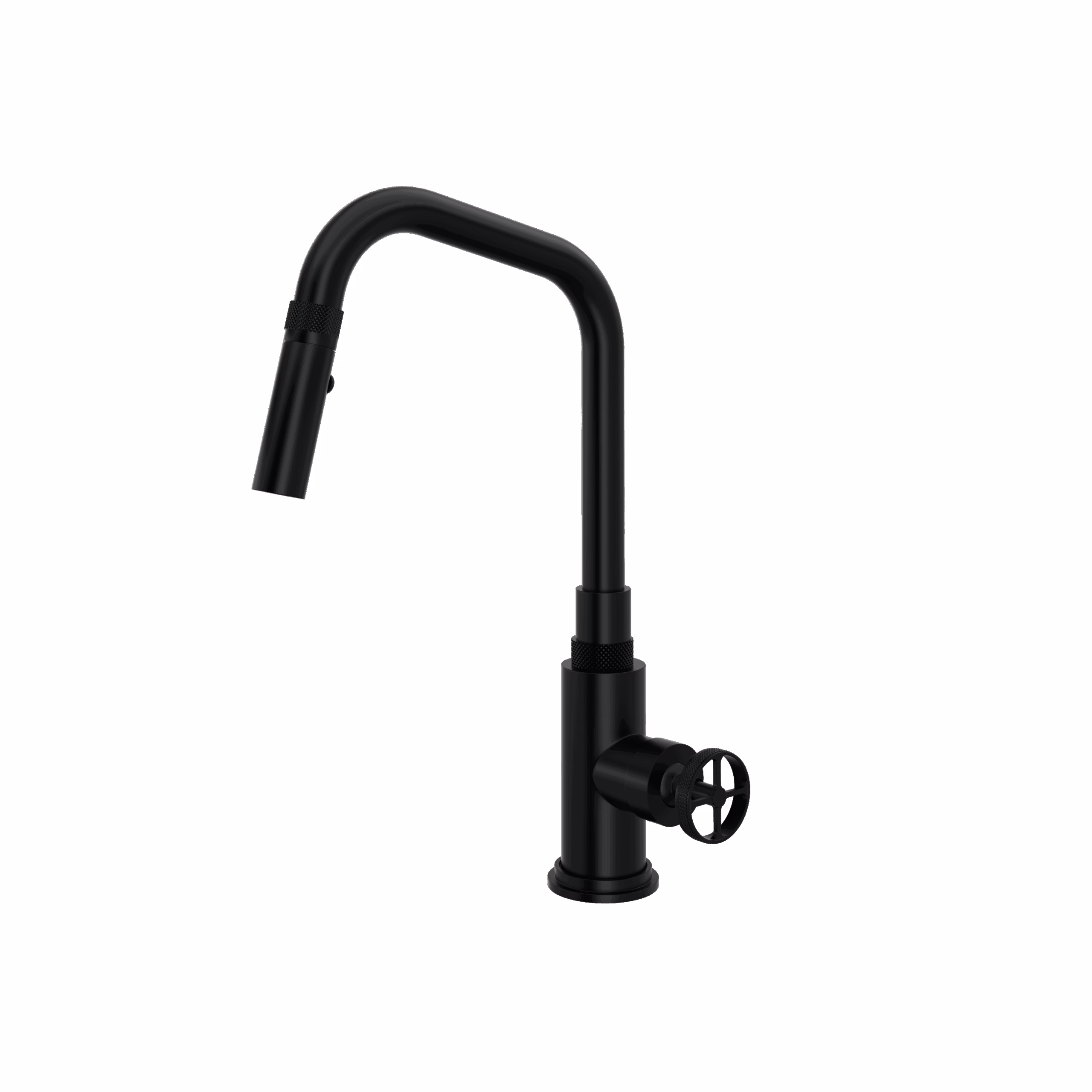 ROHL | Matte Black Campo™ Pull-Down Kitchen Faucet
