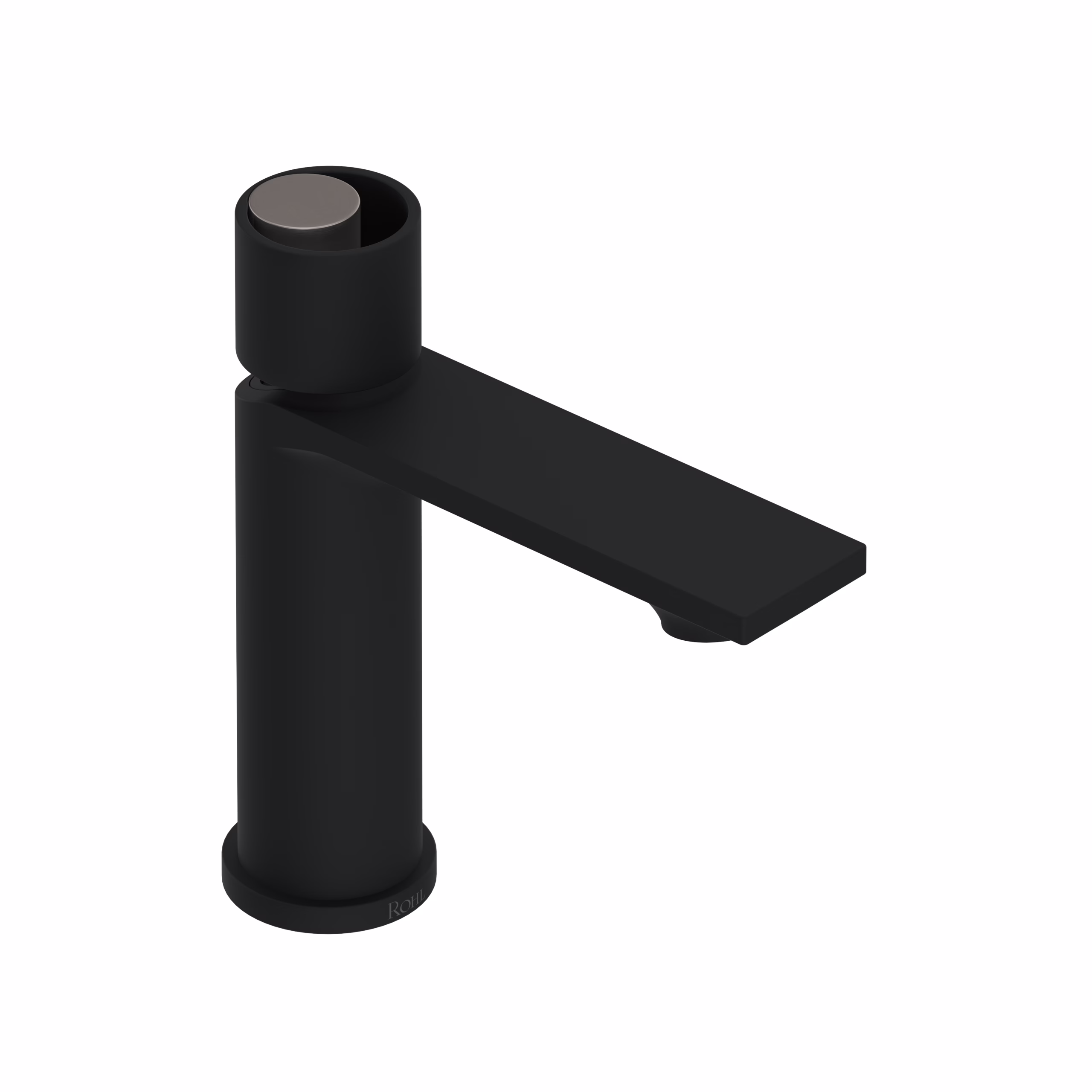 ROHL | Matte Black/Satin Nickel Eclissi™ Single Handle Lavatory Faucet