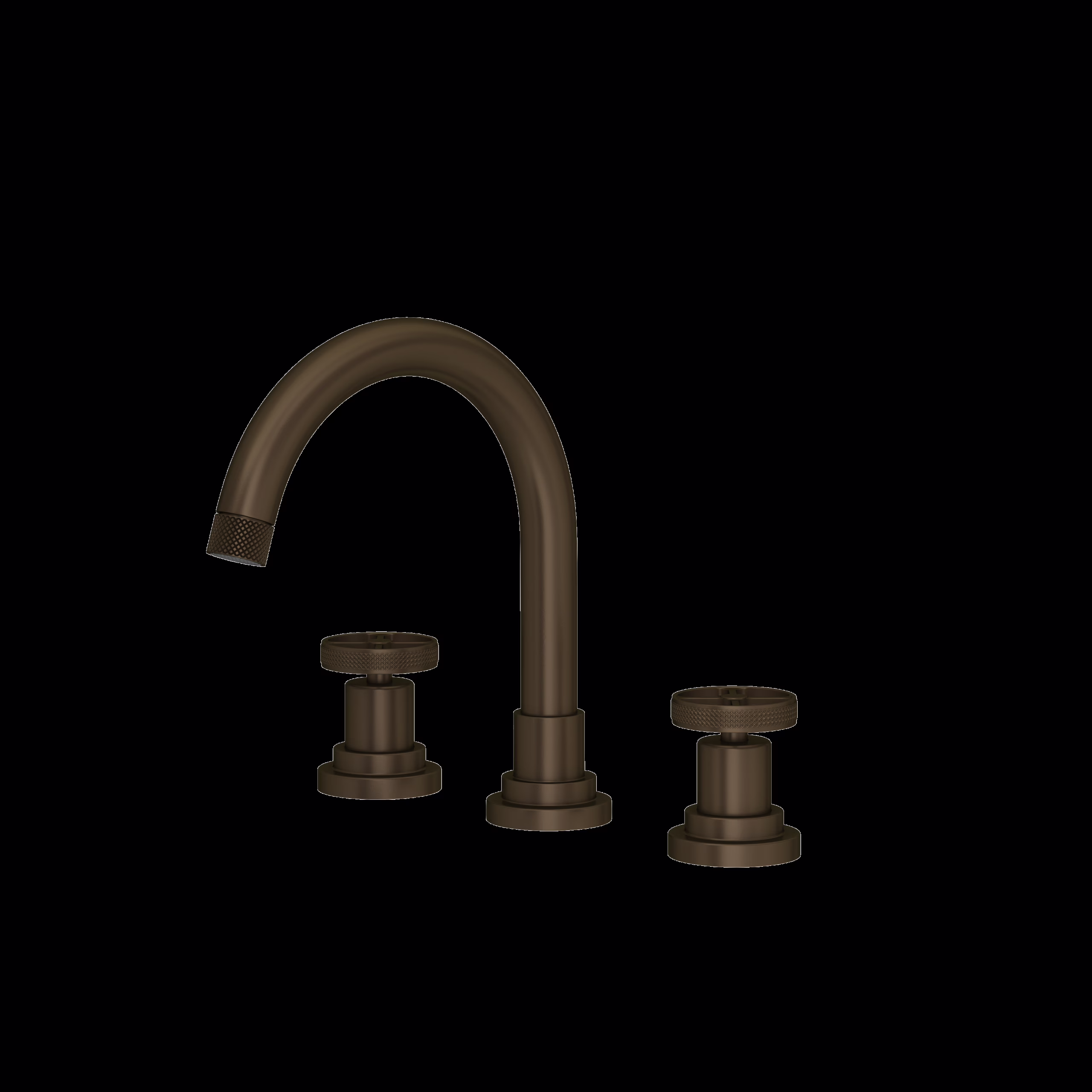 ROHL | Tuscan Brass Campo™ Widespread Lavatory Faucet With C-Spout