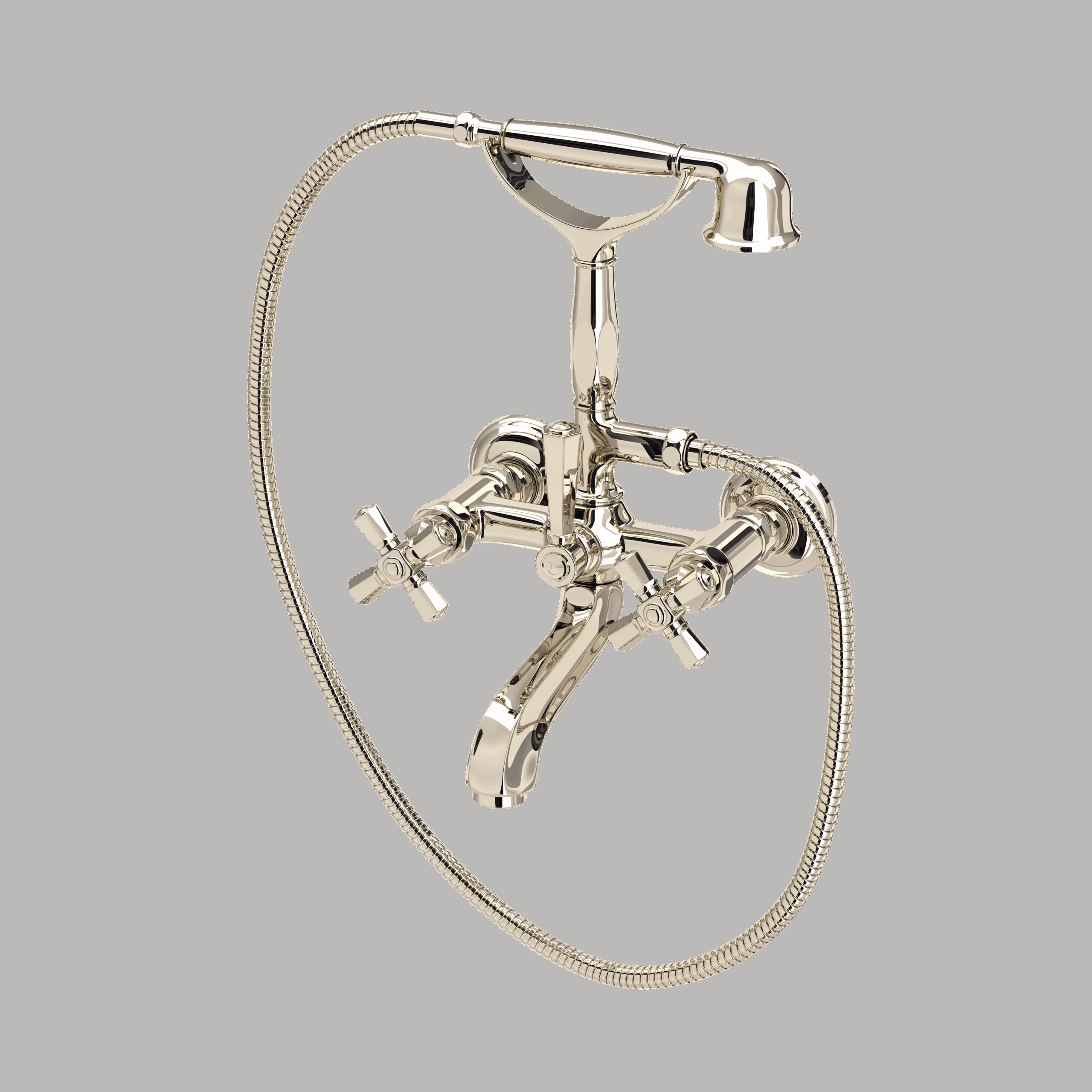 ROHL | Polished Nickel Palladian® Exposed Wall Mount Tub Filler