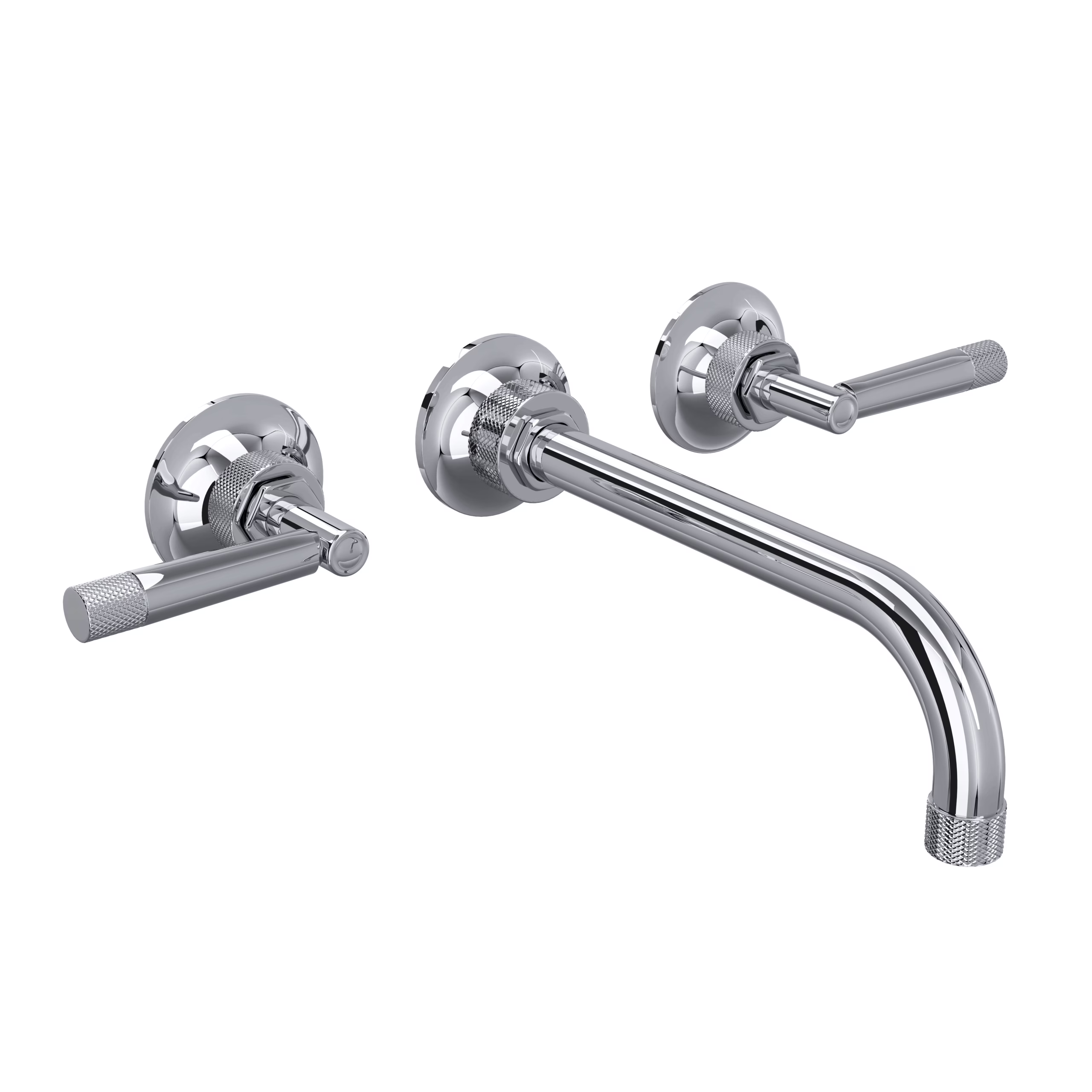 ROHL | Polished Chrome Graceline® Wall Mount Tub Filler Trim