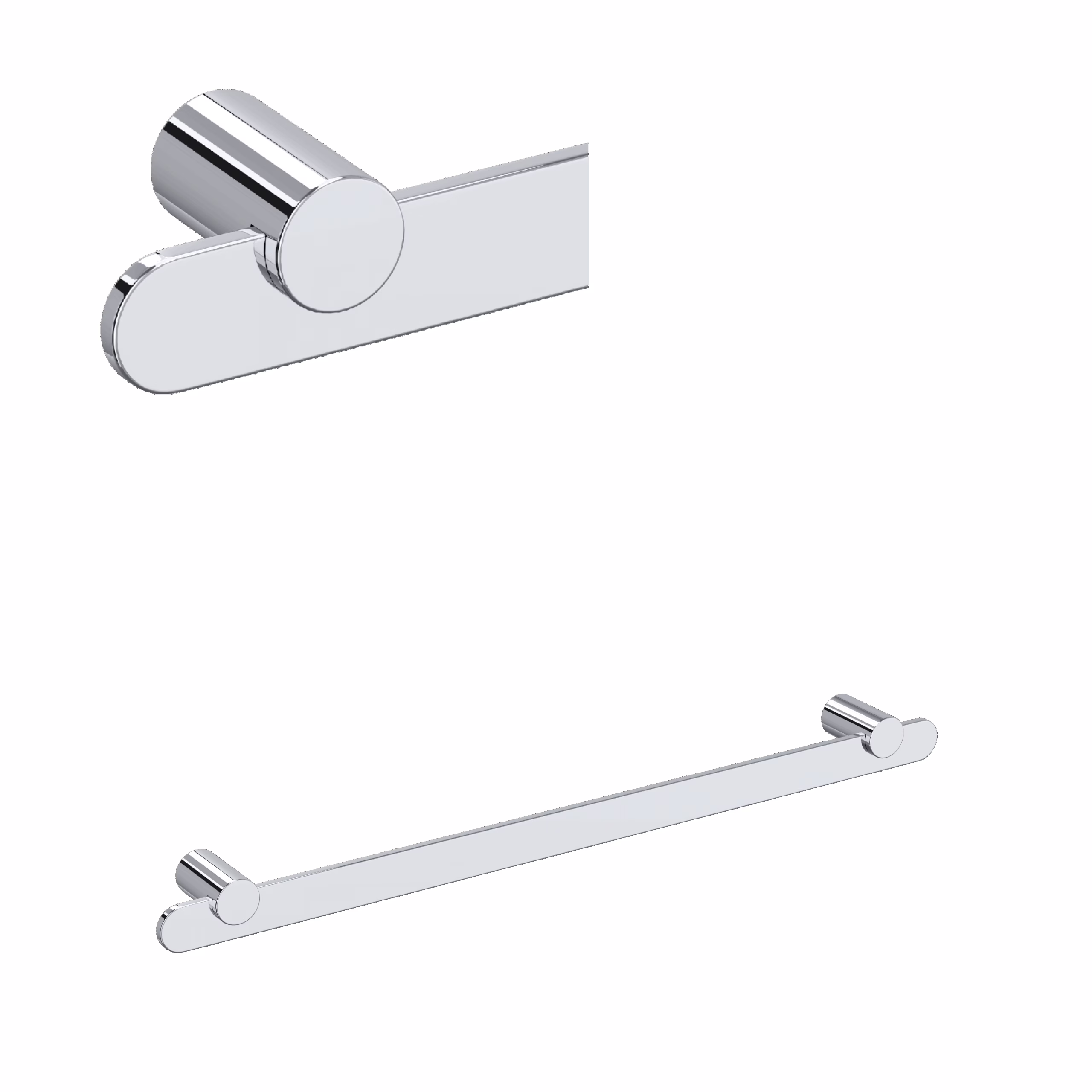 ROHL | Polished Chrome Eclissi™ 24" Towel Bar