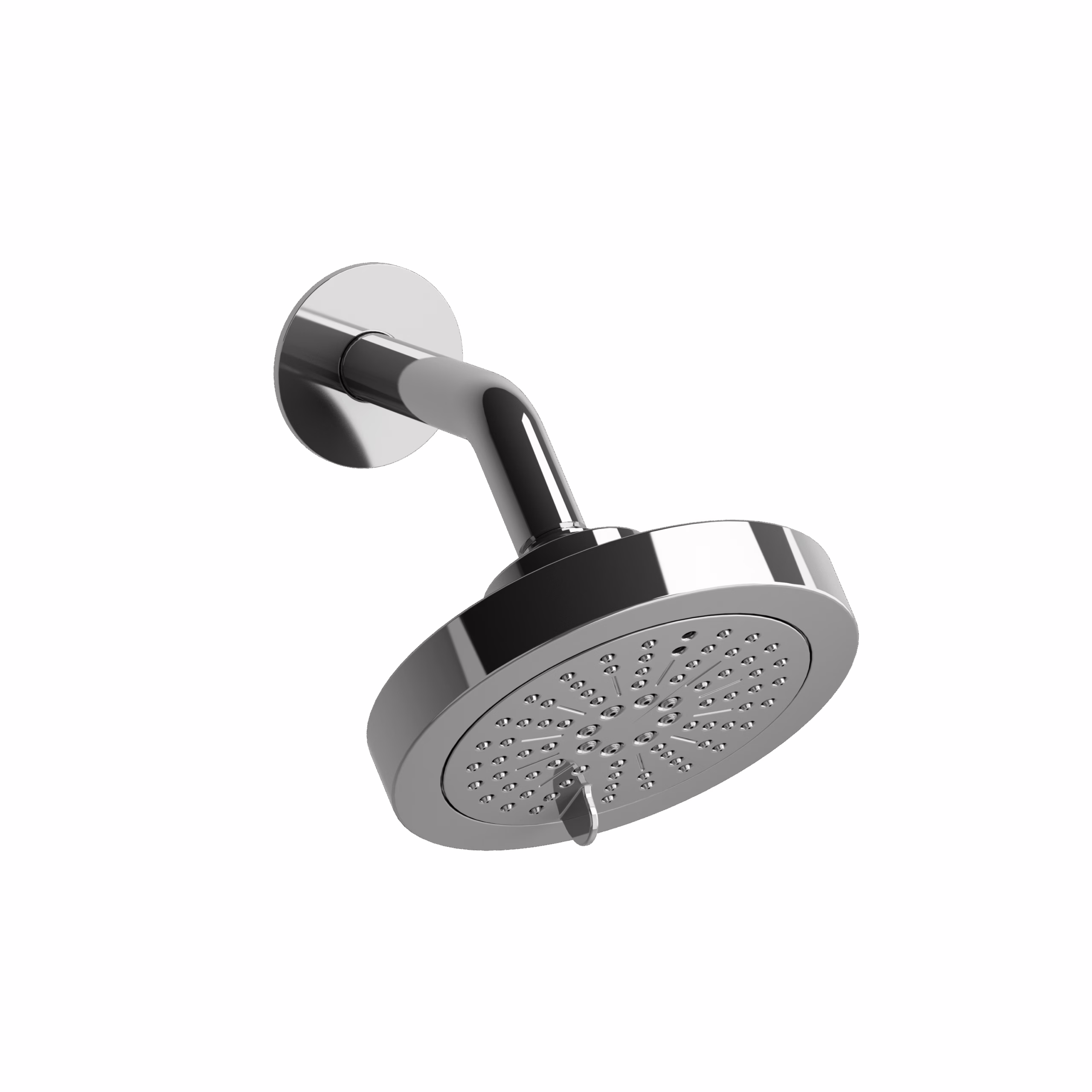 RIOBEL | Chrome 6" 6-Function Showerhead With Arm