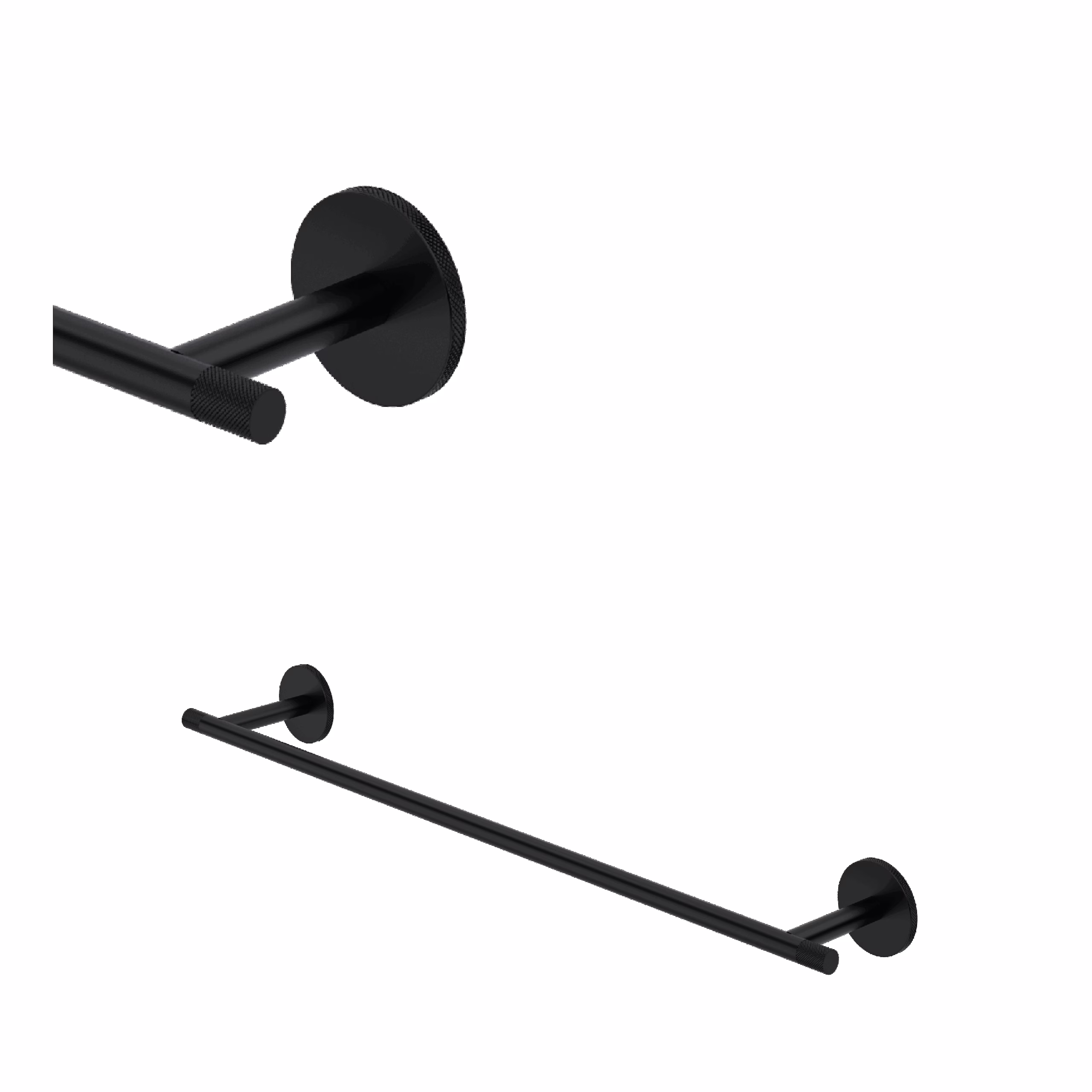 ROHL | Matte Black Amahle™ 24" Towel Bar