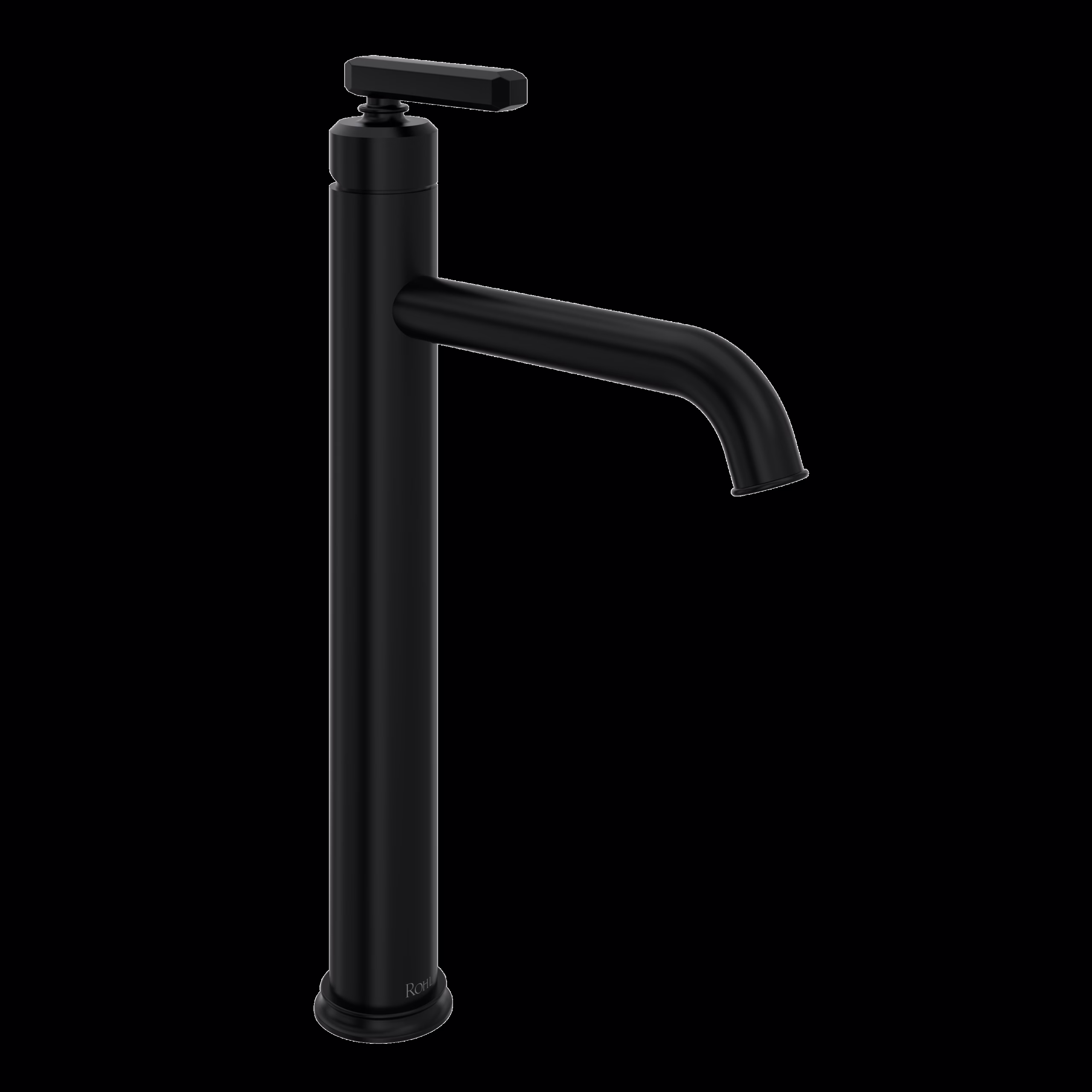 ROHL | Matte Black Apothecary™ Single Handle Tall Lavatory Faucet