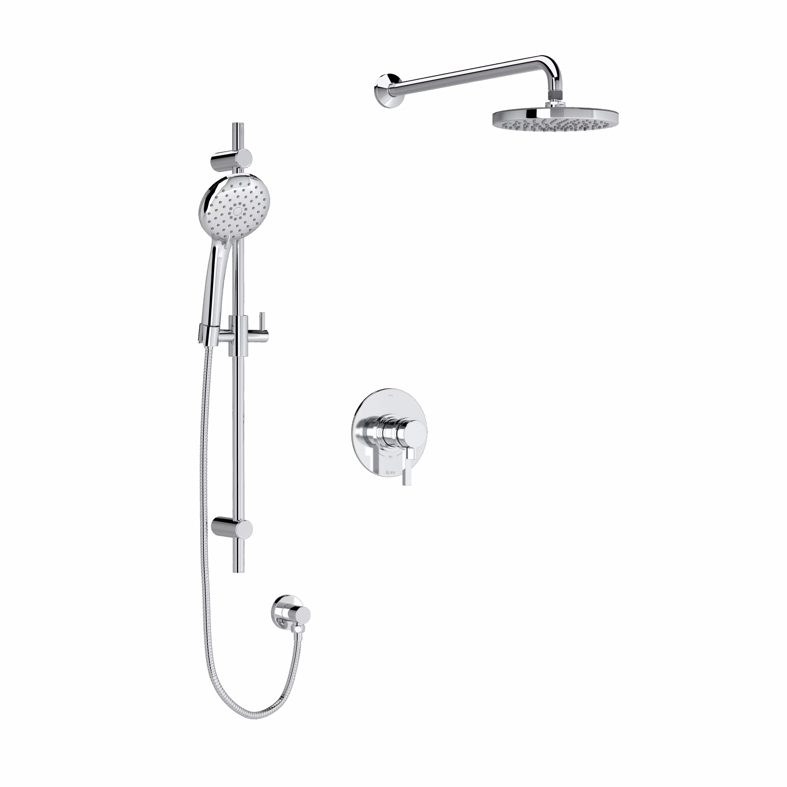 ROHL | Polished Chrome Shower Kit 323 Trim