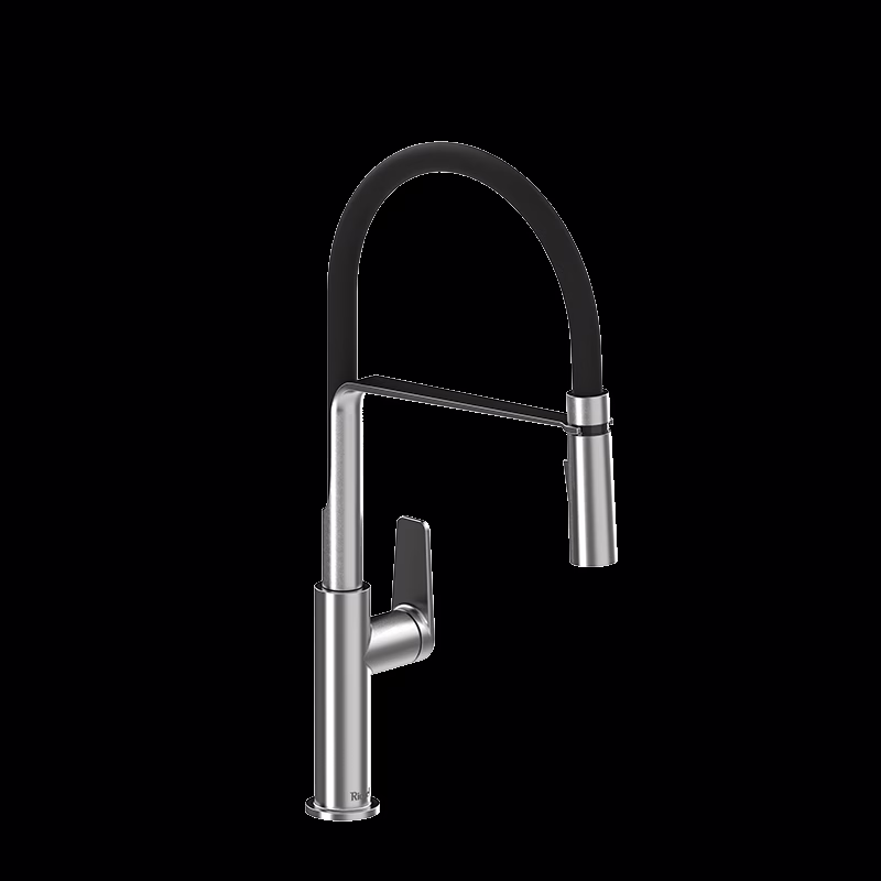 RIOBEL | Stainless Steel Mythic™ Pre-Rinse Kitchen Faucet