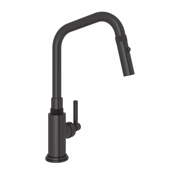 ROHL | Matte Black Campo™ Pull-Down Kitchen Faucet