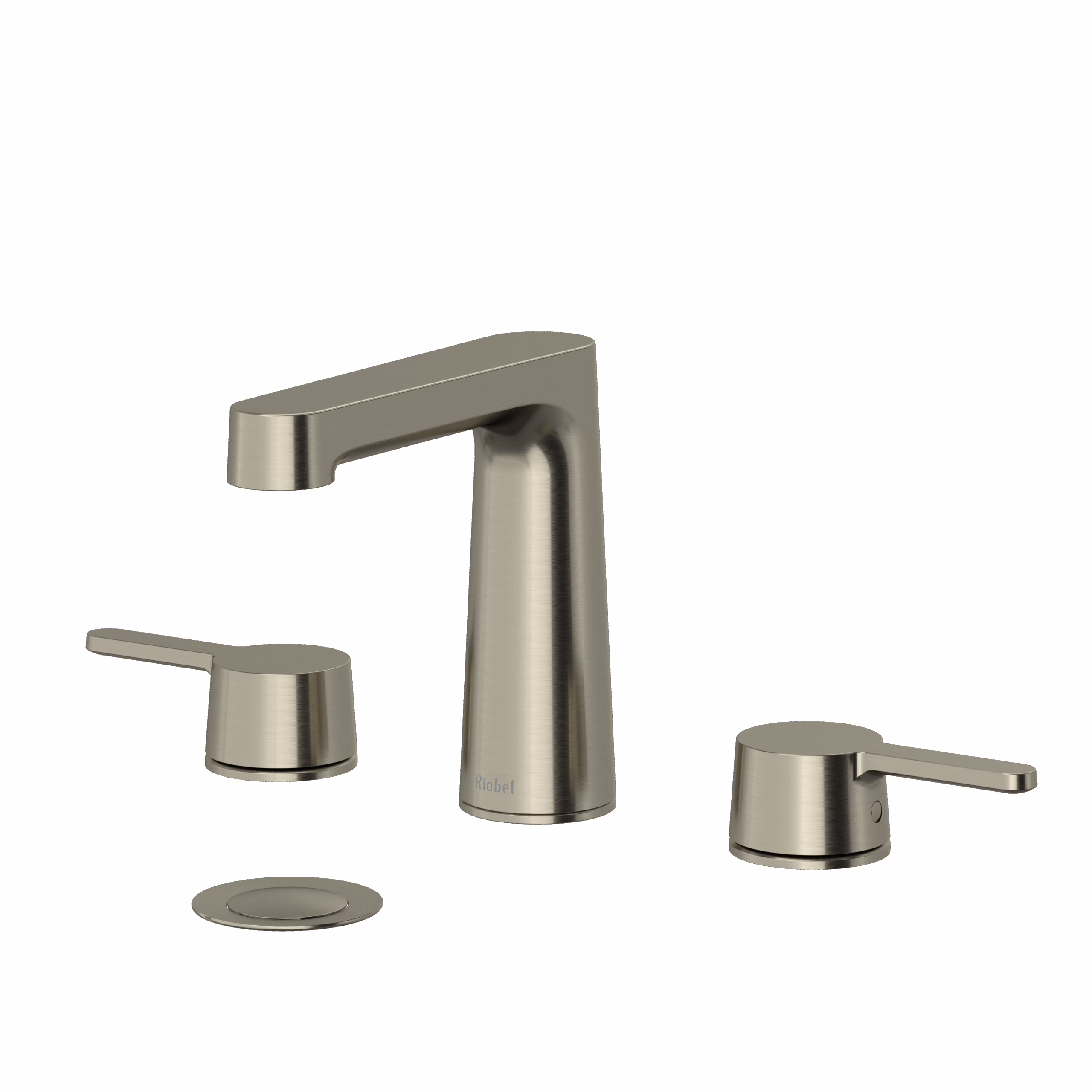 RIOBEL | Brushed Nickel Nibi™ Widespread Lavatory Faucet