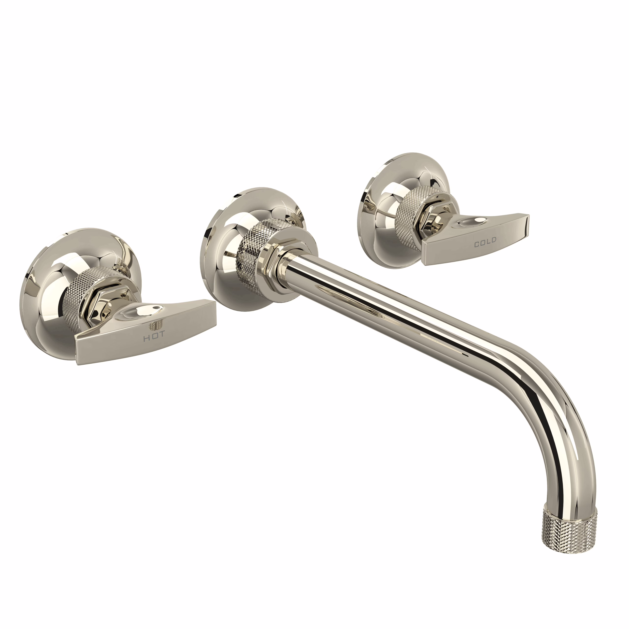 ROHL | Polished Nickel Graceline® Wall Mount Tub Filler Trim