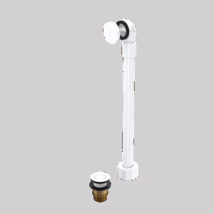 Victoria + Albert | White (WH) Freestanding Victoria + Albert® Bathtub Drain For Sub-Floor Installation Box