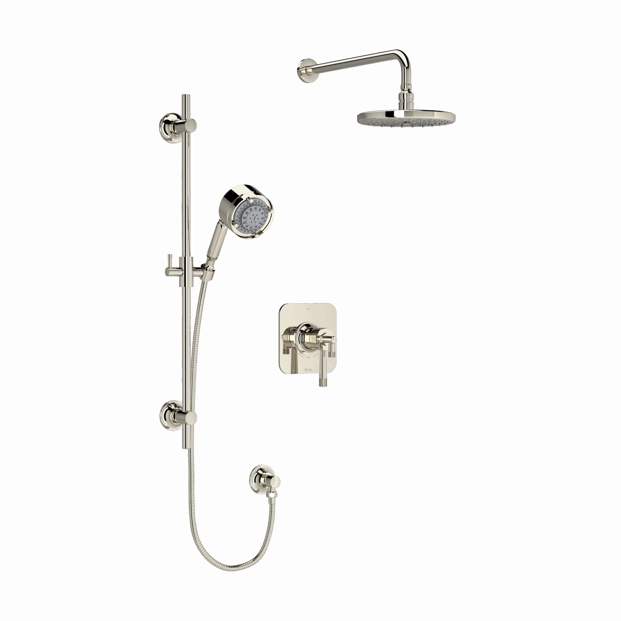 ROHL | Polished Nickel Shower Kit 323 Trim