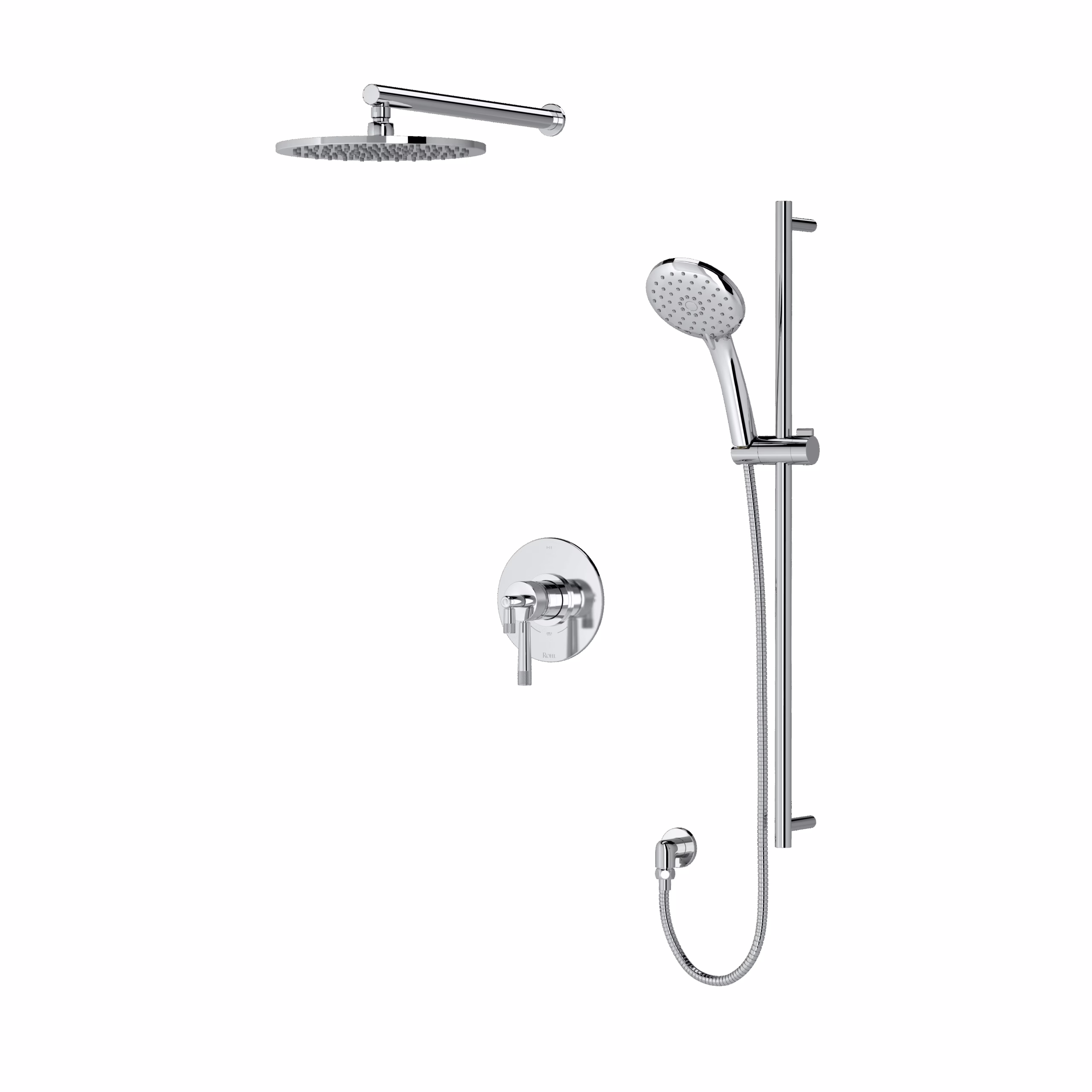 ROHL | Polished Chrome Shower Kit 323 Trim