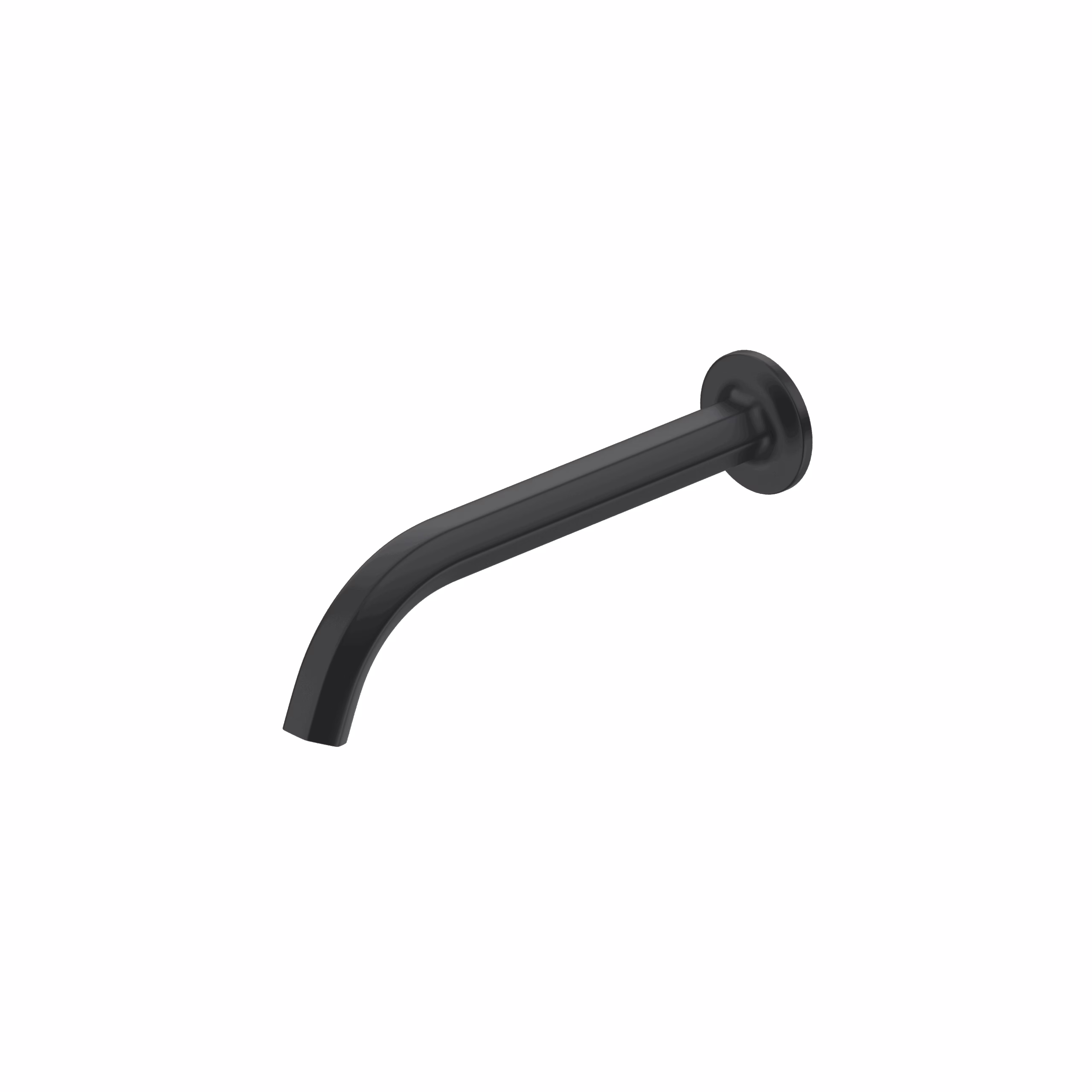 ROHL | Matte Black Modelle™ Wall Mount Tub Spout