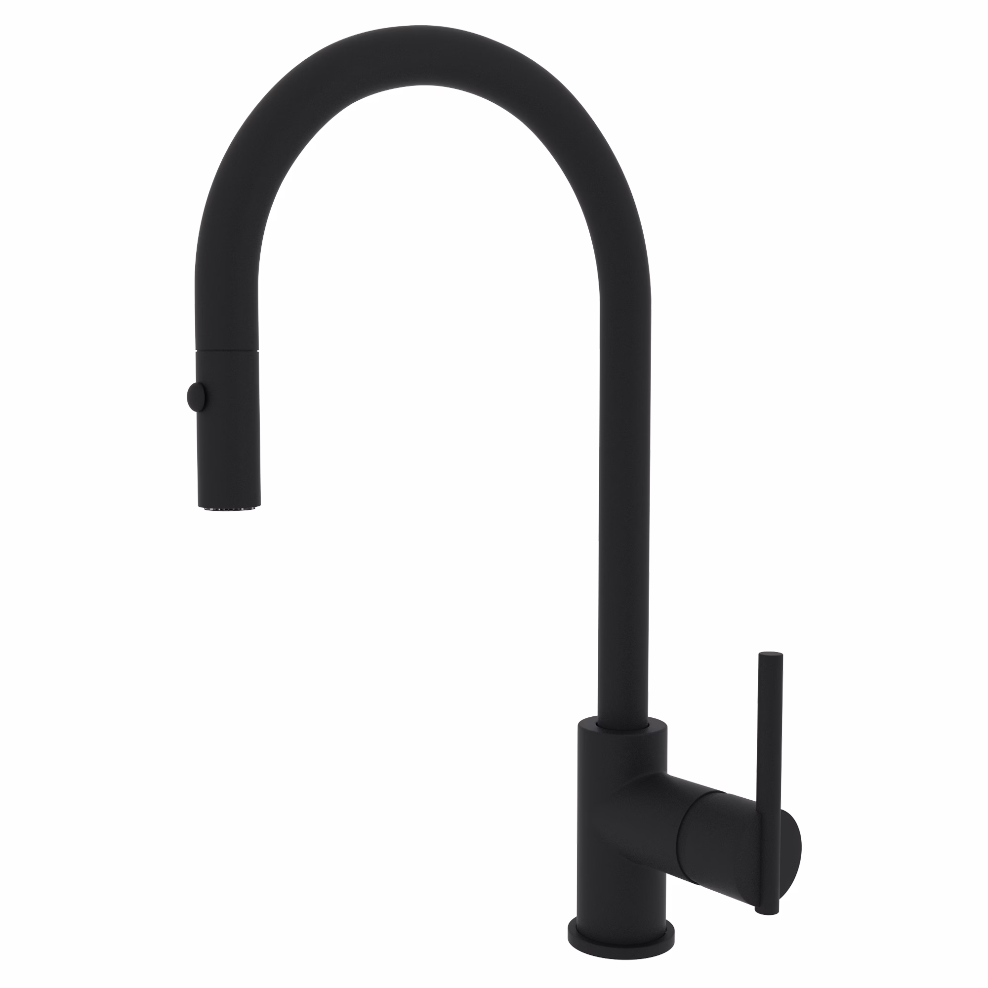 ROHL | Matte Black Pirellone™ Pull-Down Kitchen Faucet