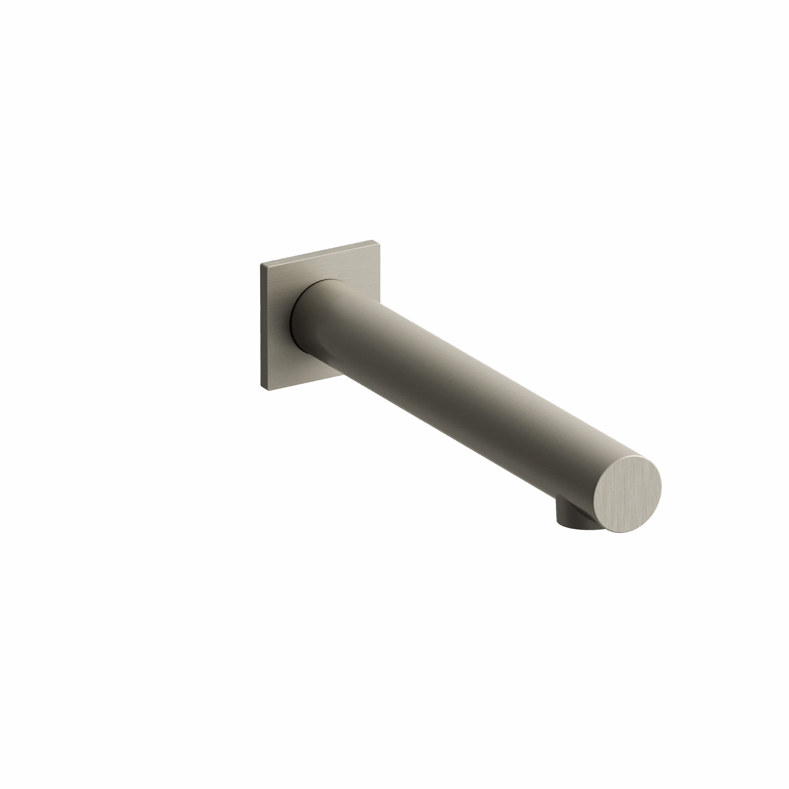 RIOBEL | Brushed Nickel Wall Mount Tub Spout
