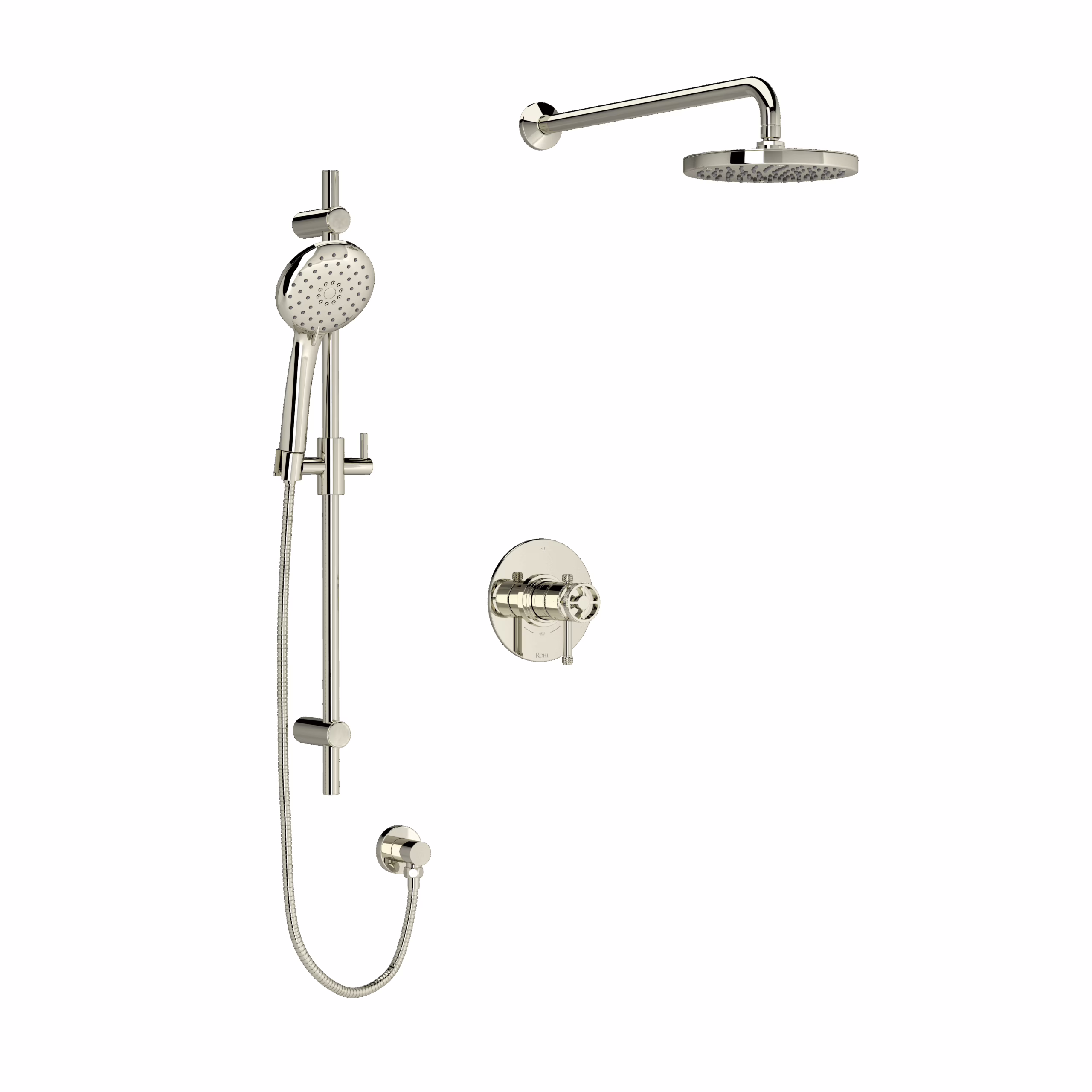 ROHL | Polished Nickel Shower Kit 323 Trim
