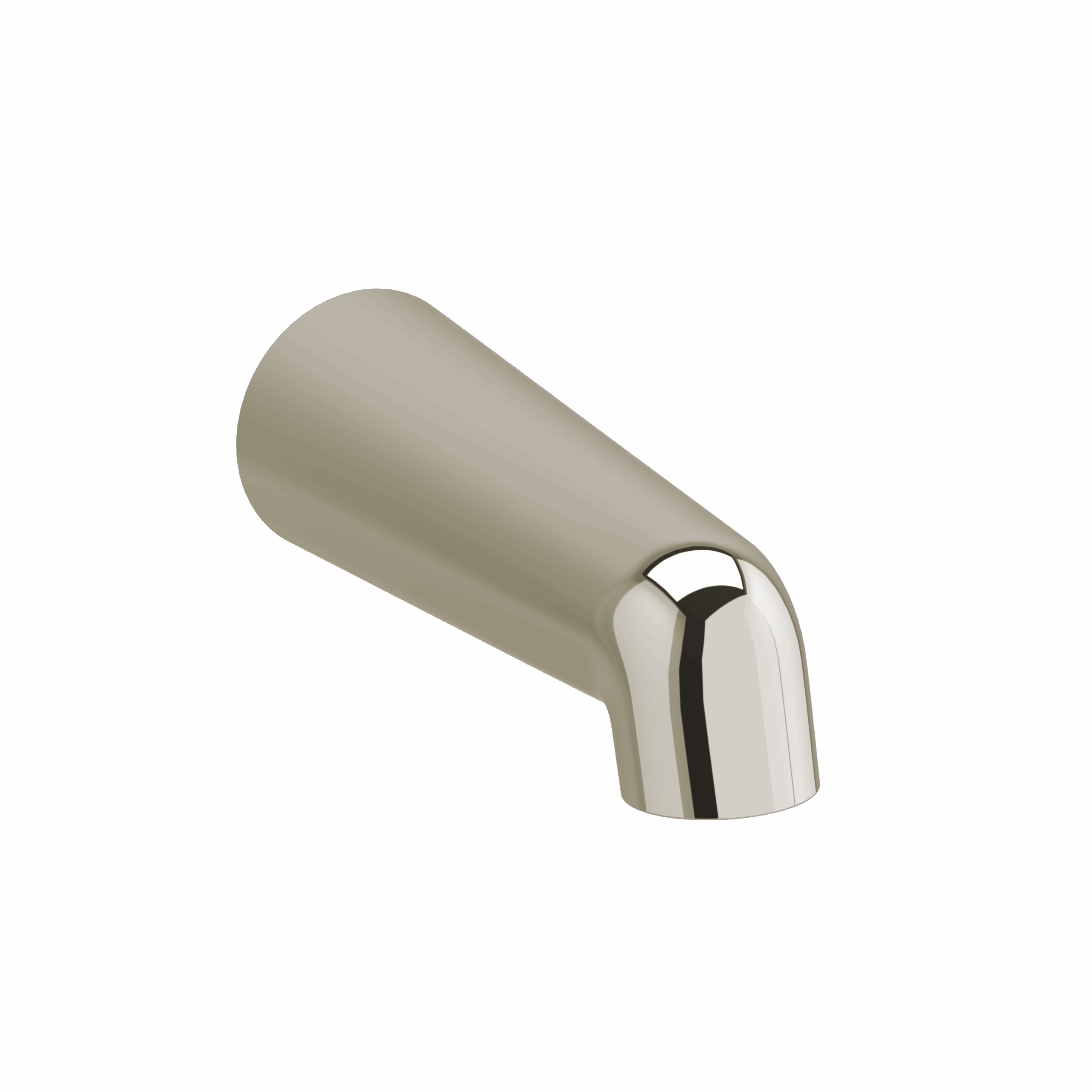 RIOBEL | Polished Nickel Wall Mount Tub Spout