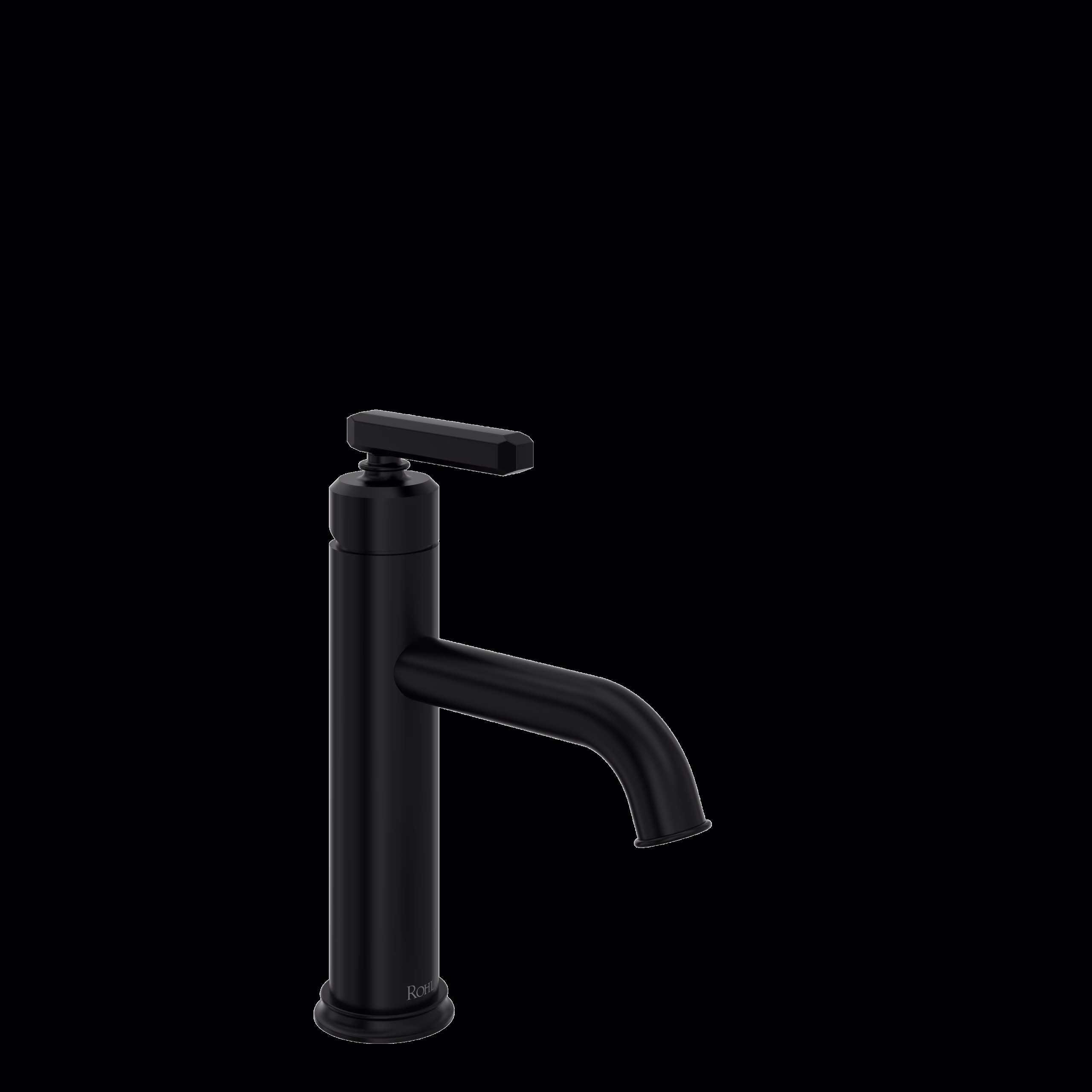 ROHL | Matte Black Apothecary™ Single Handle Lavatory Faucet